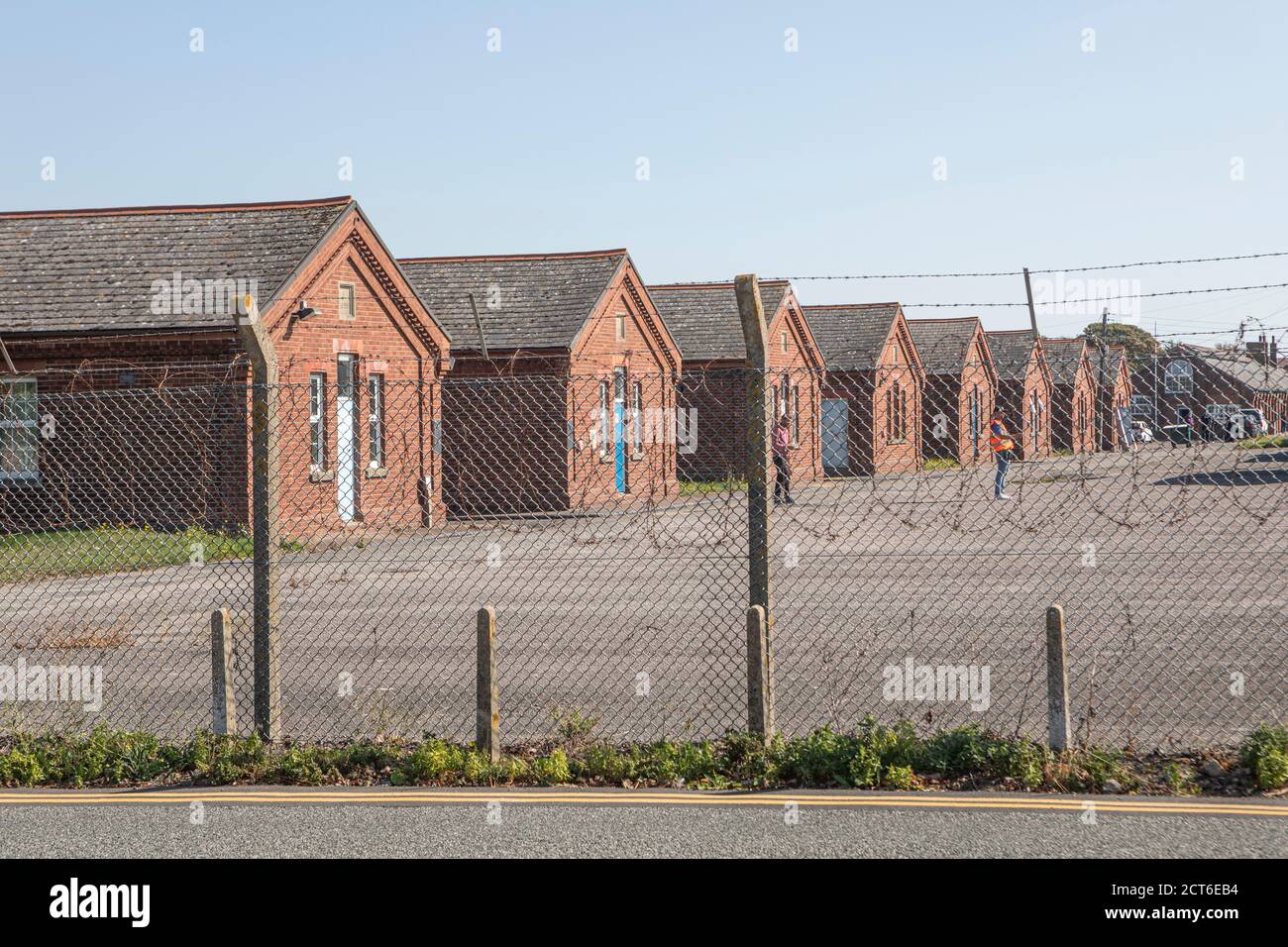 Shorncliffe Barracks, Cheriton, Kent Stock Photo Alamy