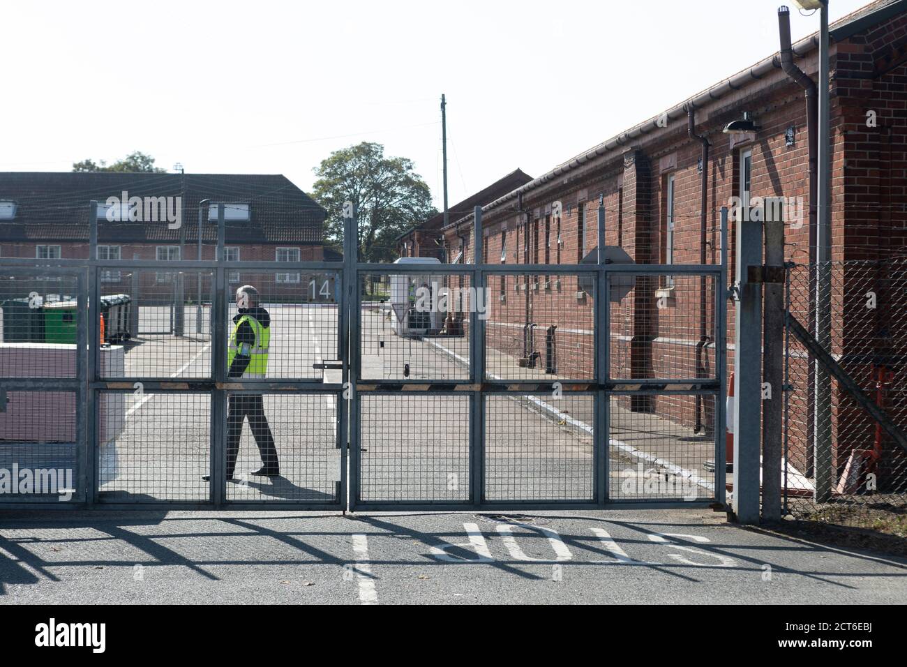 Shorncliffe Barracks, Cheriton, Kent Stock Photo Alamy