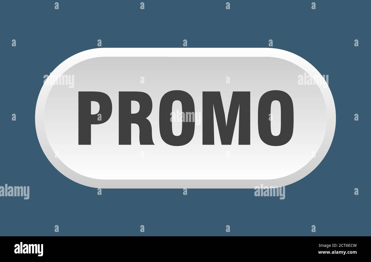 Promotion Button promo button. rounded sign isolated on white background Stock Vector ...