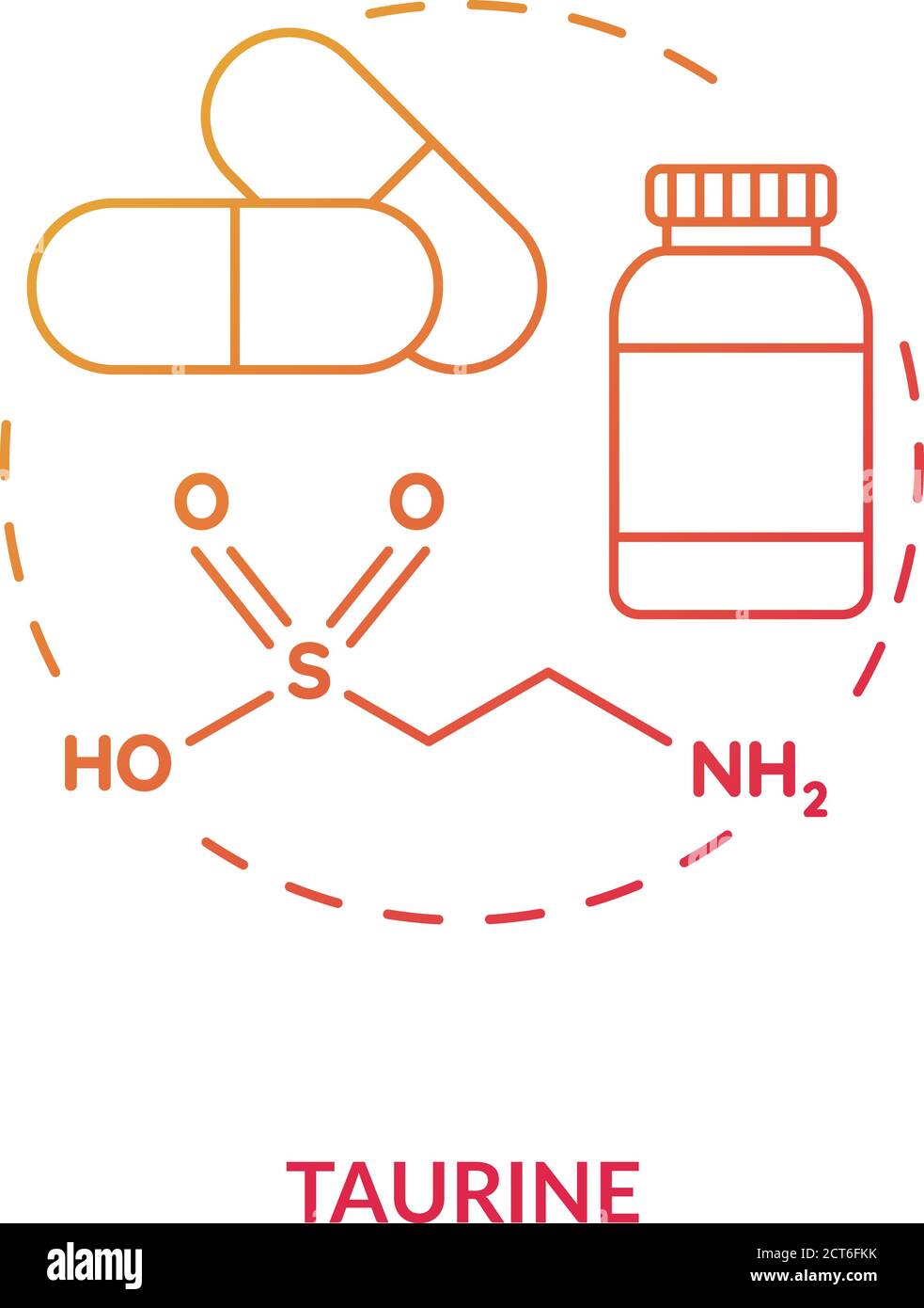 Taurine concept icon Stock Vector Image & Art Alamy