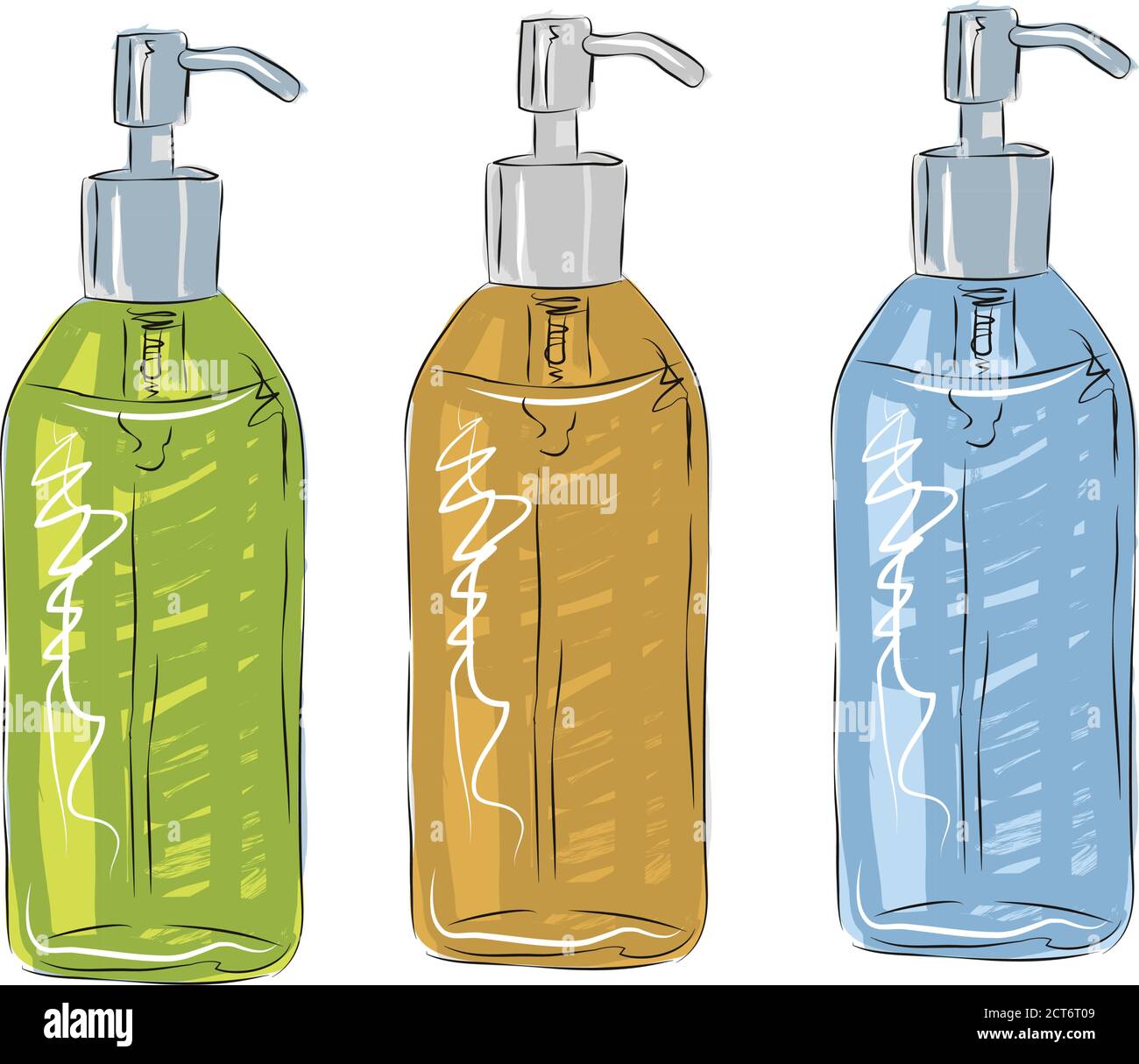 skin regimen emulsiya, sketch of cosmetics Stock Vector Image & Art - Alamy