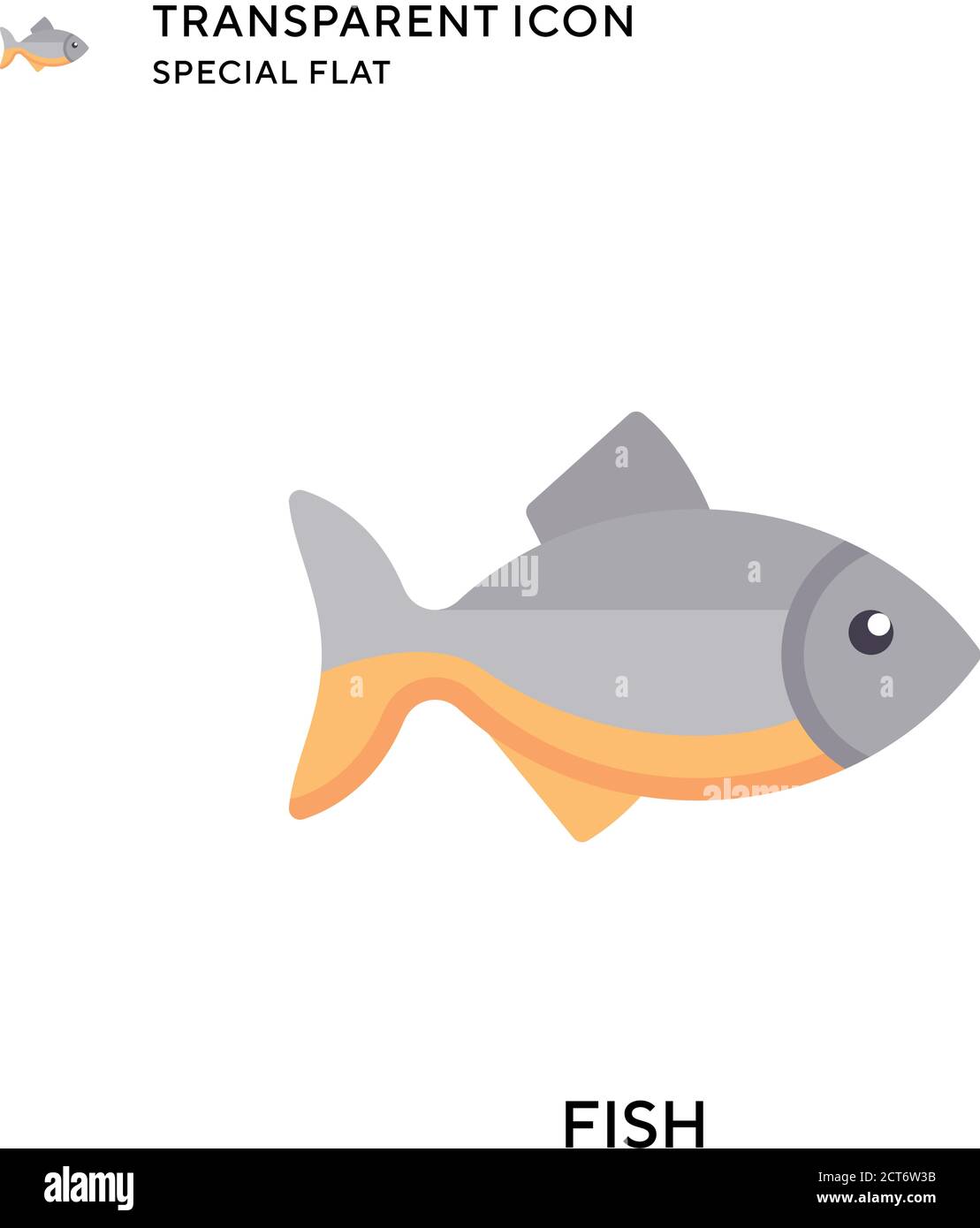 Small fish school deep sea Stock Vector Images - Alamy