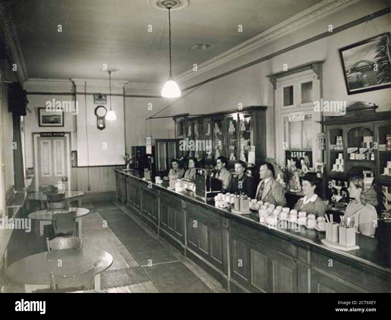 Vintage railway refreshment room hires stock photography and images