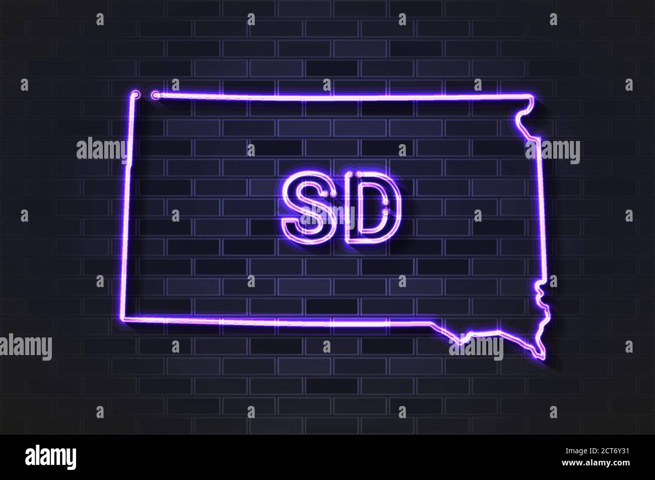 Map of wall south dakota hires stock photography and images Alamy