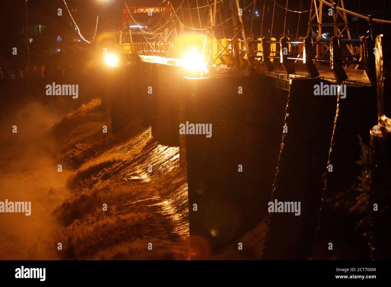 Ciliwung river water level hi-res stock photography and images - Alamy