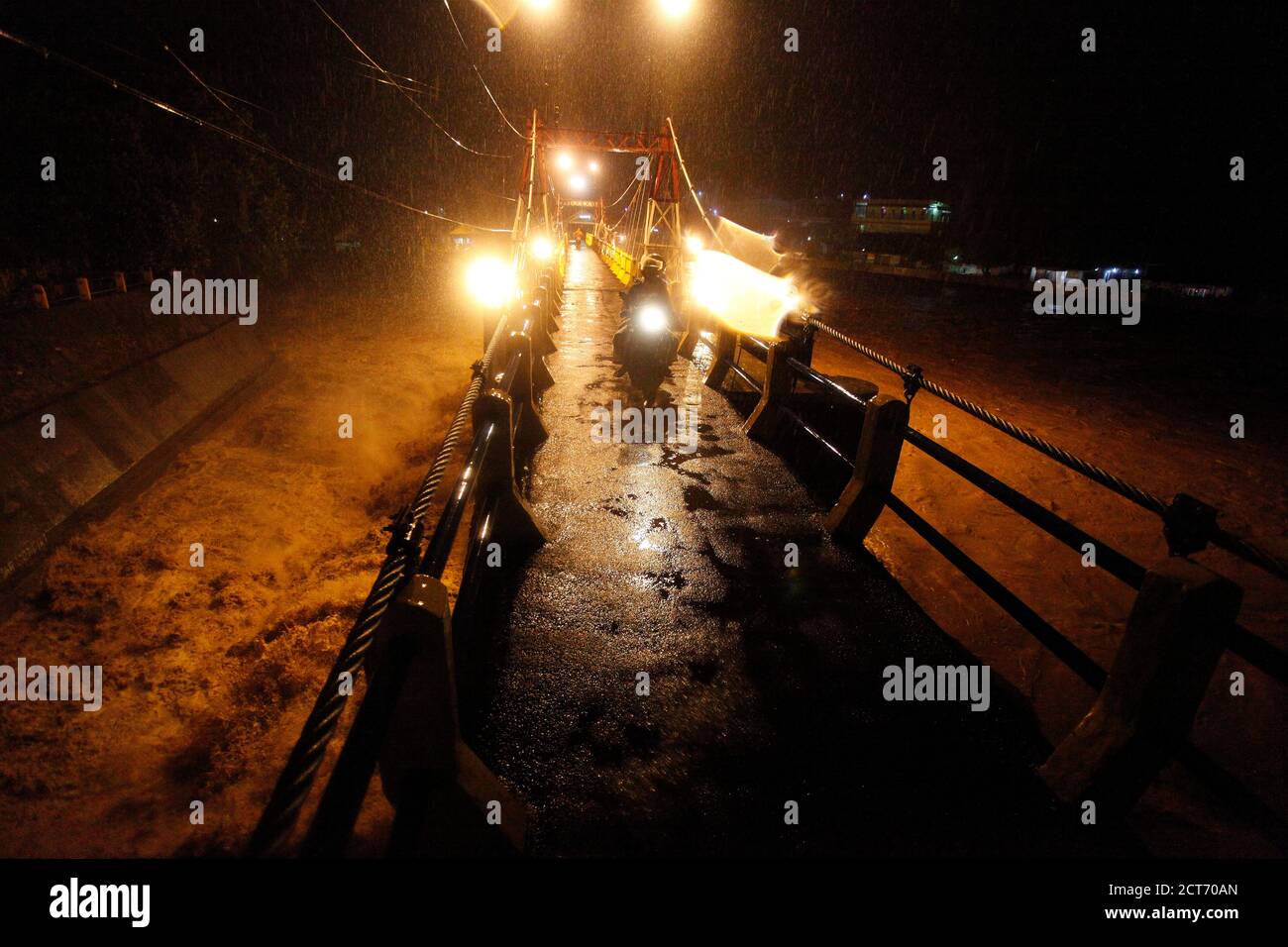 Ciliwung river water level hi-res stock photography and images - Alamy