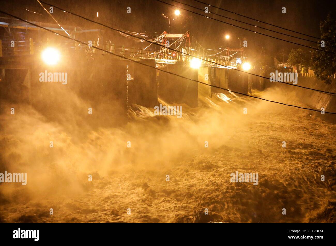 Rising water level ciliwung river hi-res stock photography and images ...