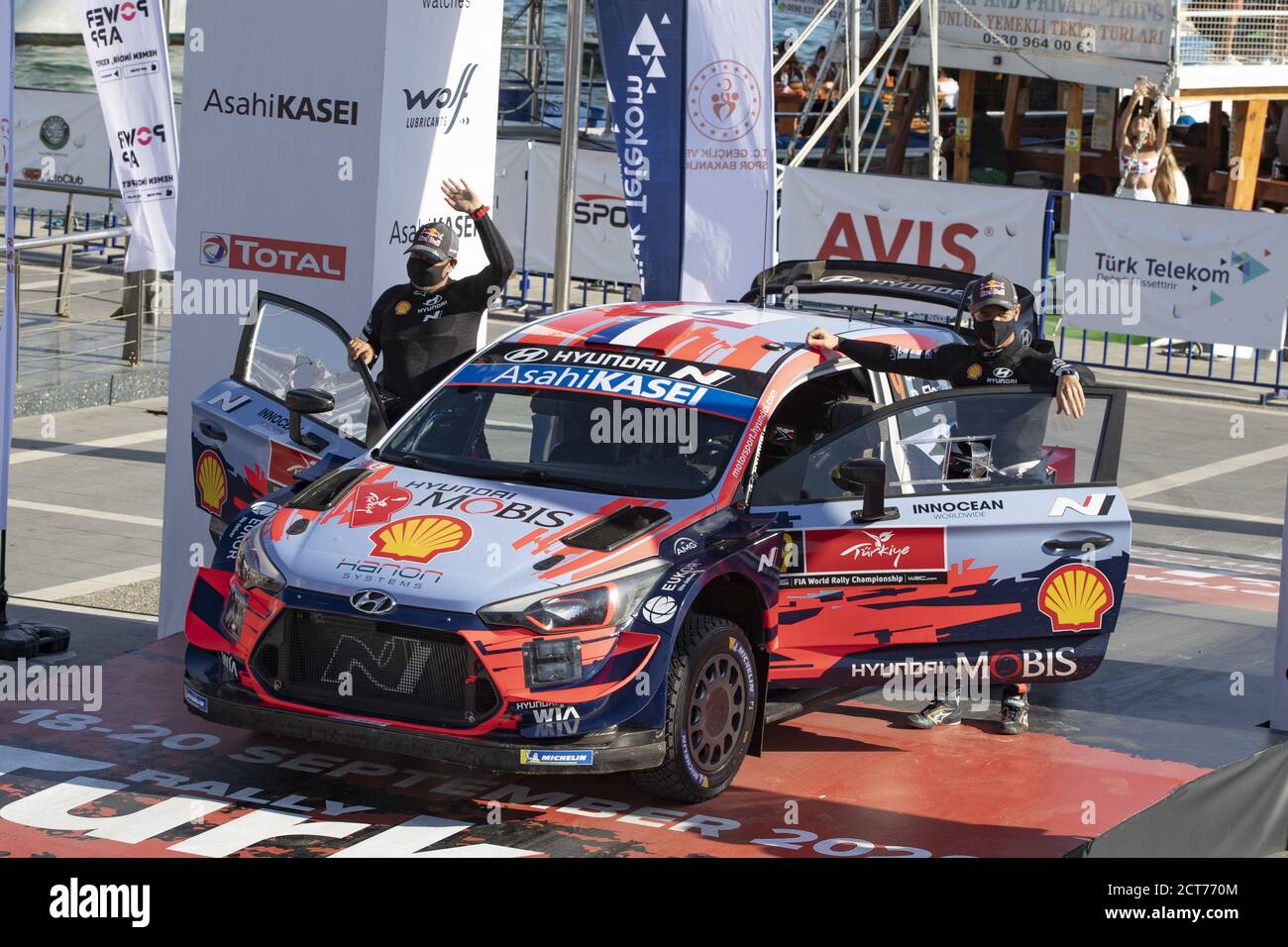 Shell Mco LOEB Sebastien (FRA), Hyundai i20 Coupe WRC, Hyundai Shell Mobis WRT ...