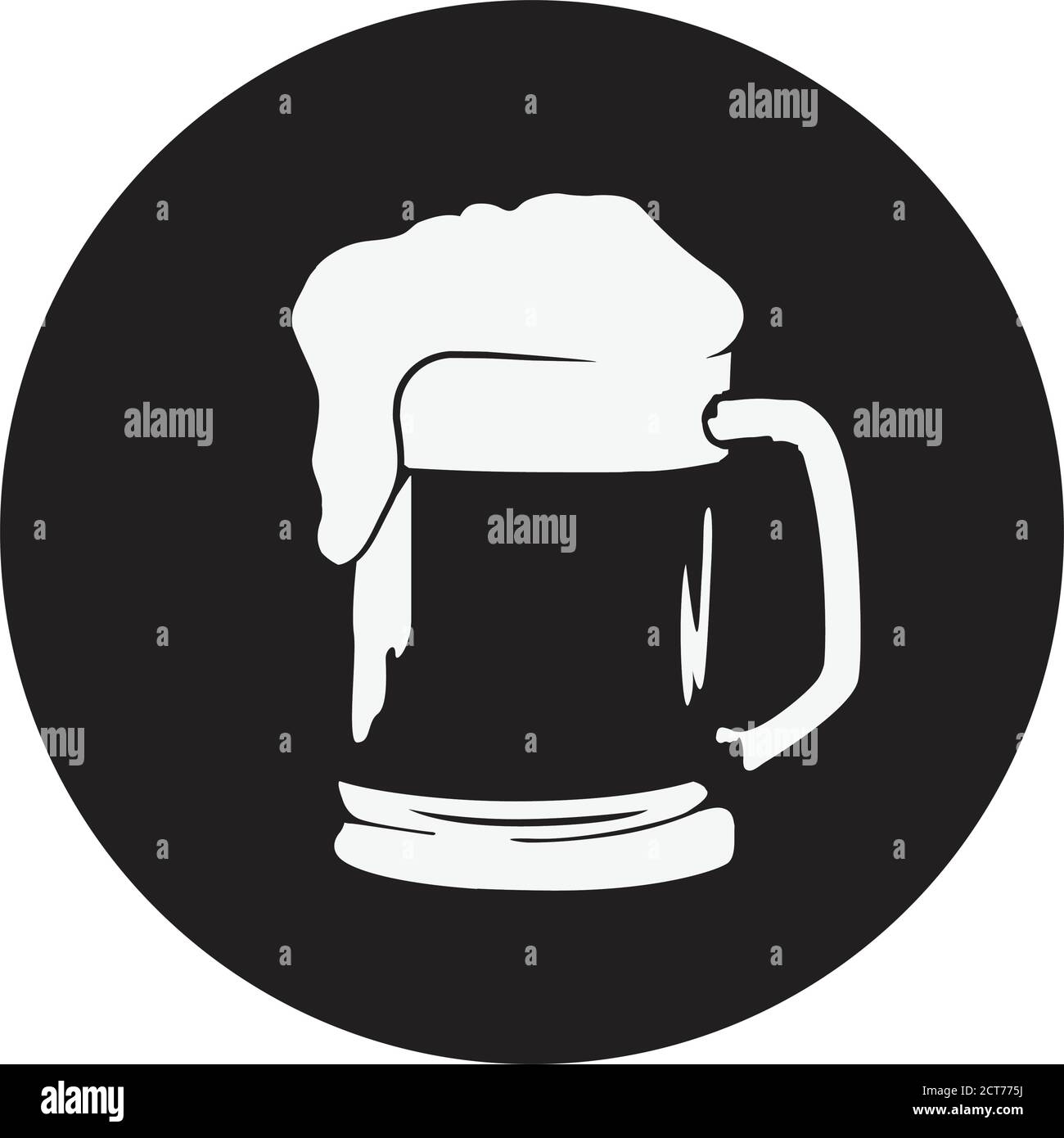 Glass Of Beer Vector Stock Vector Image And Art Alamy 2899