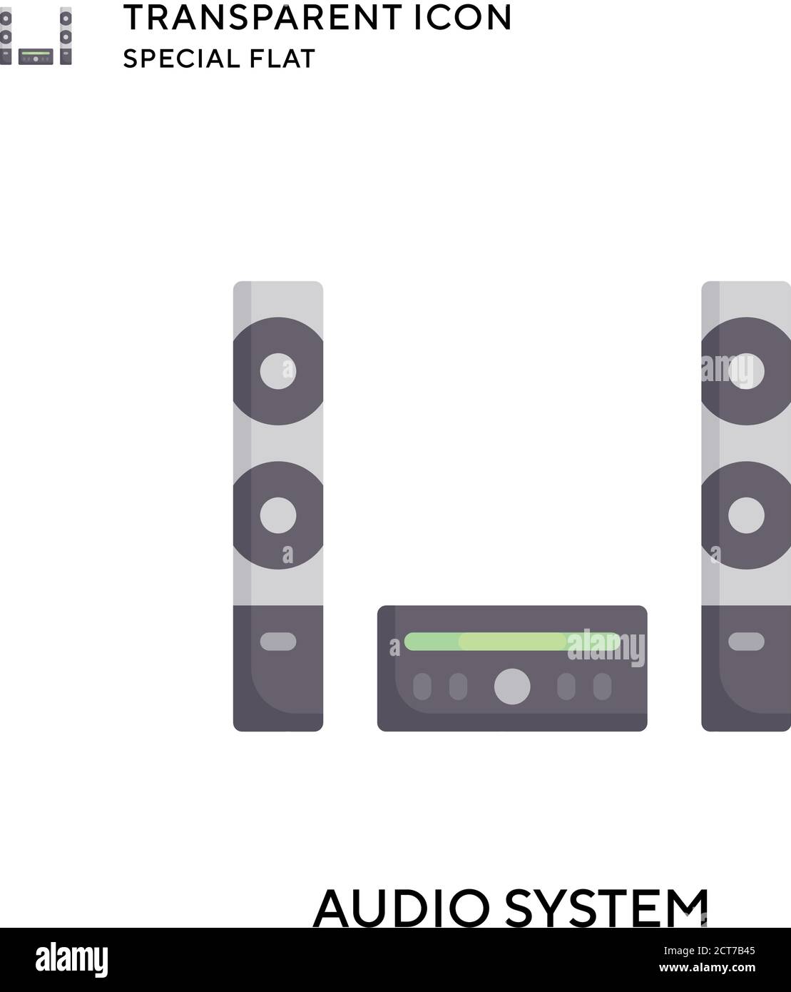 Car sound system big Stock Vector Images - Alamy