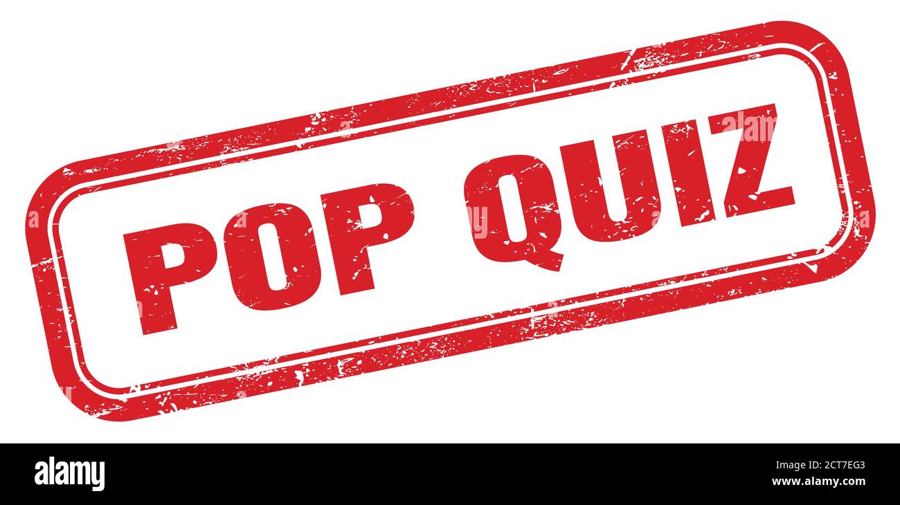 Pop quiz hi-res stock photography and images - Alamy