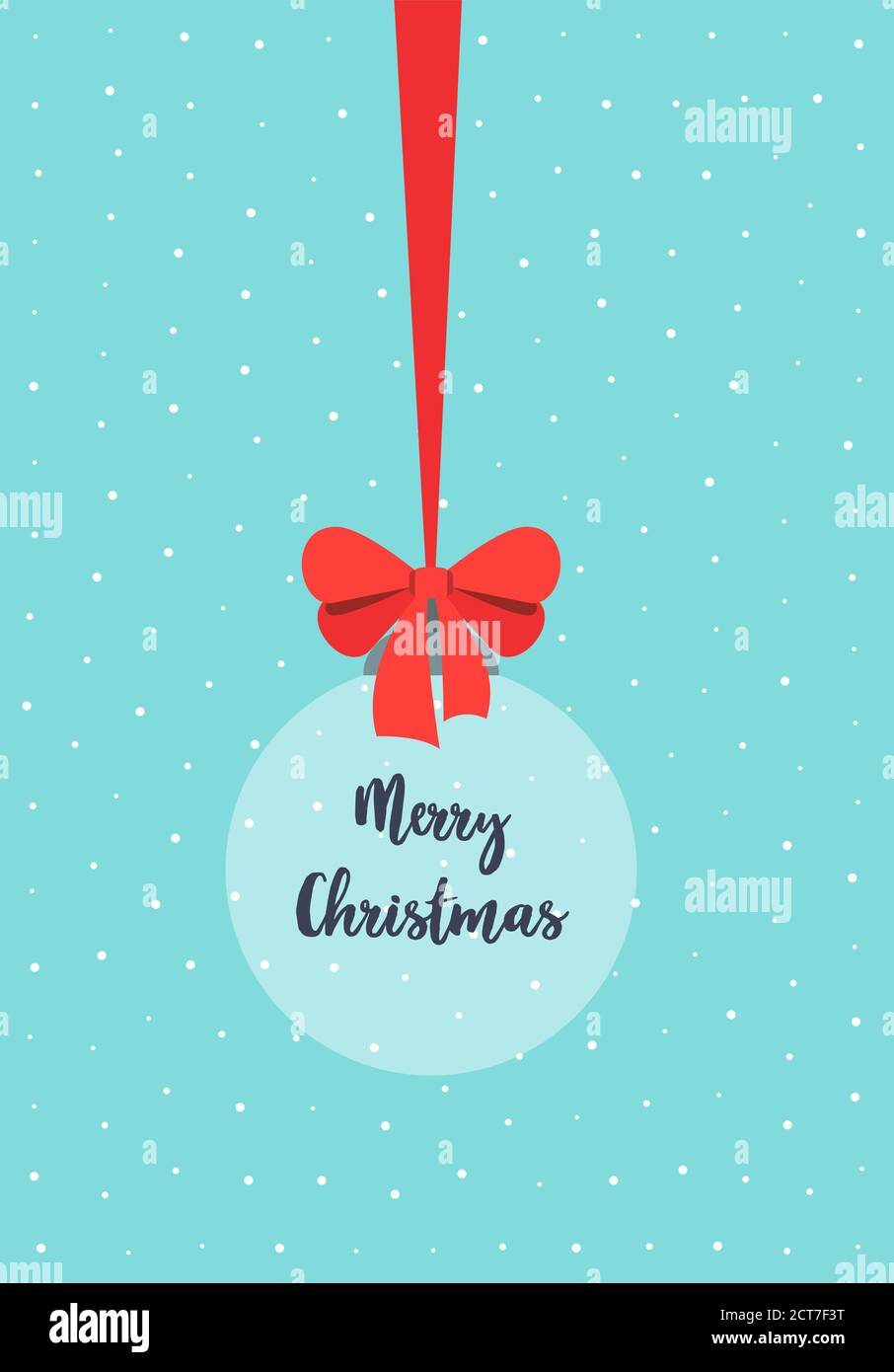 Vector illustration in flat design for greeting card Stock Vector