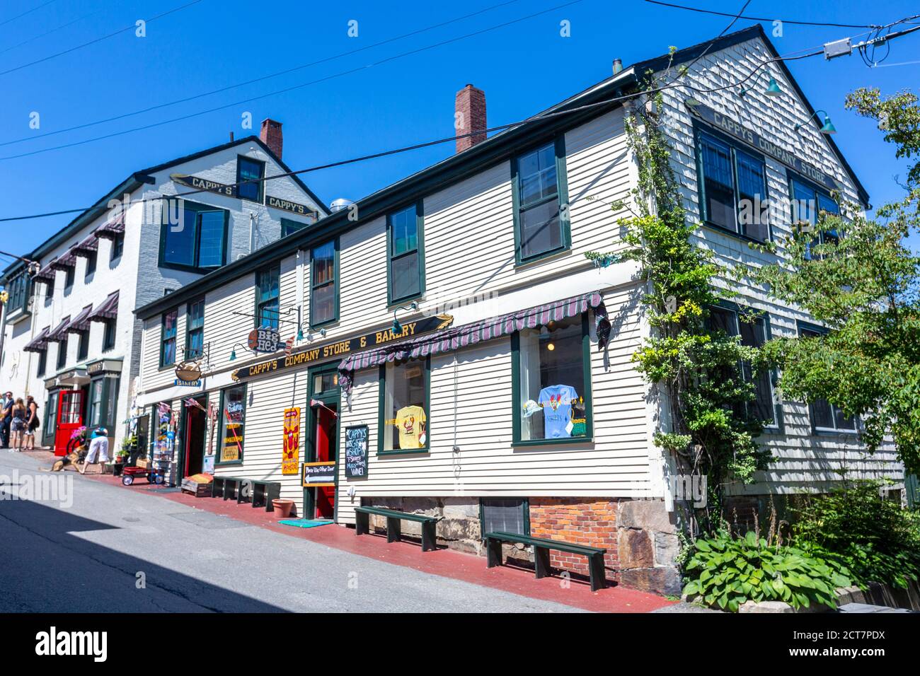 Cappy's Company Store & Bakery, Camden, Maine, USA Stock Photo Alamy