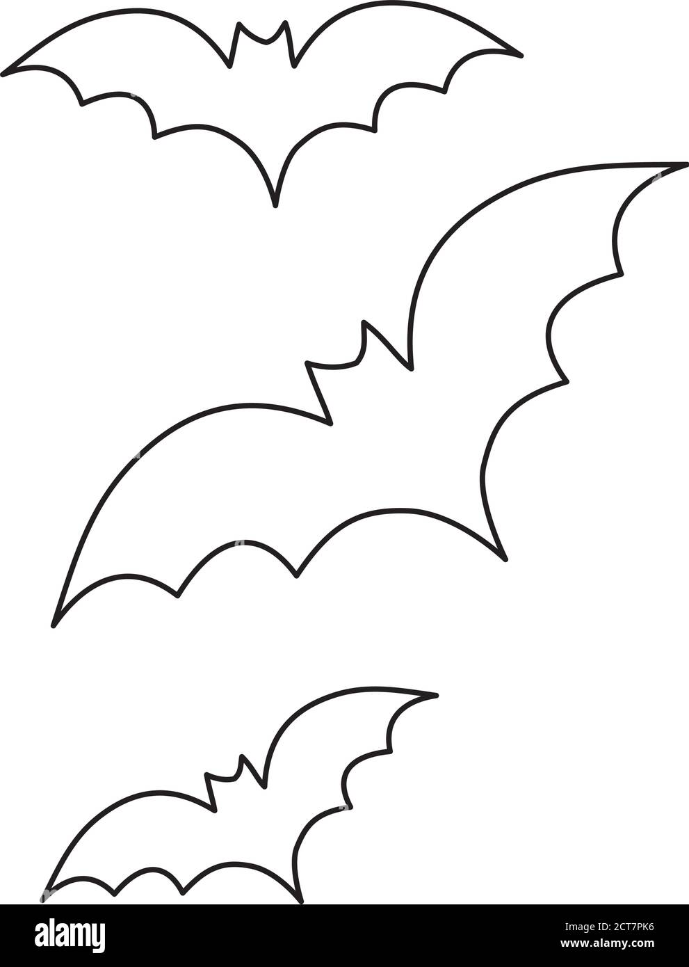halloween bats icons vector design Stock Vector Image & Art - Alamy