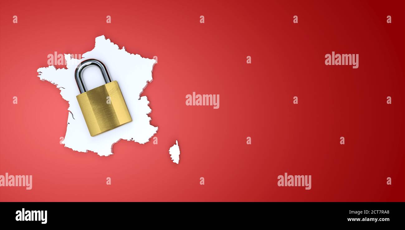 Map of france hi-res stock photography and images - Alamy