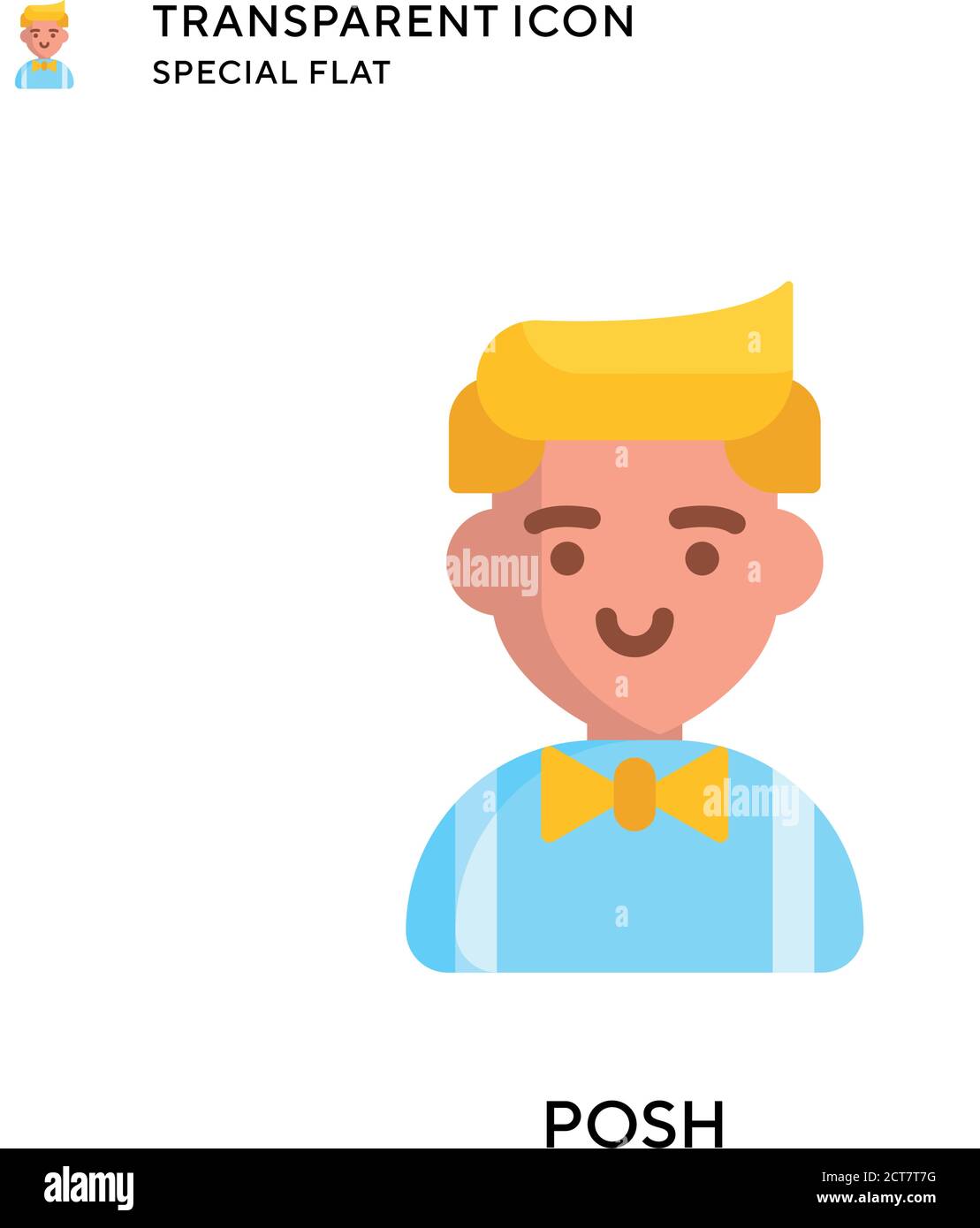 Posh flat Stock Vector Images - Alamy