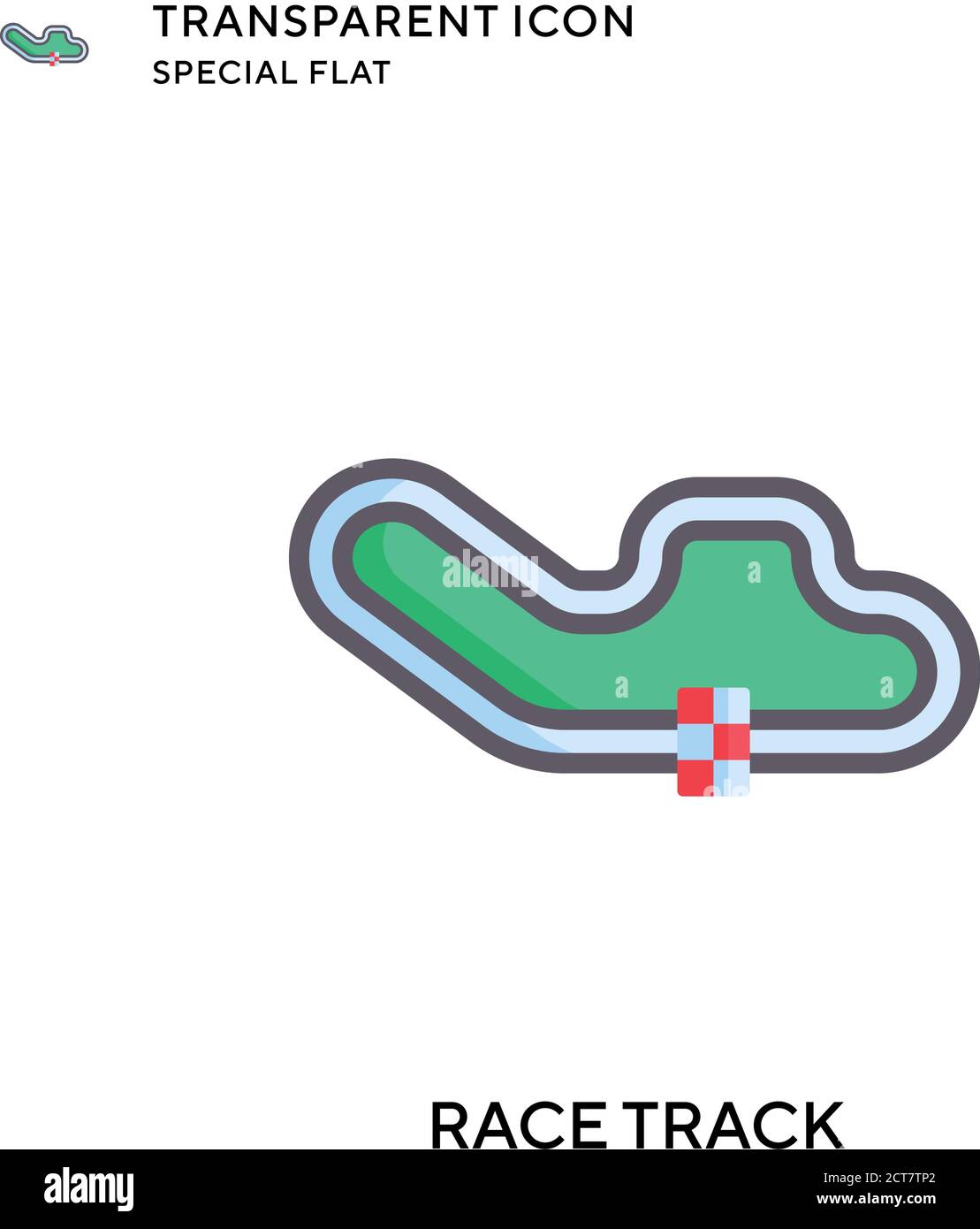 Motor race track circuit tarmac Stock Vector Images - Alamy
