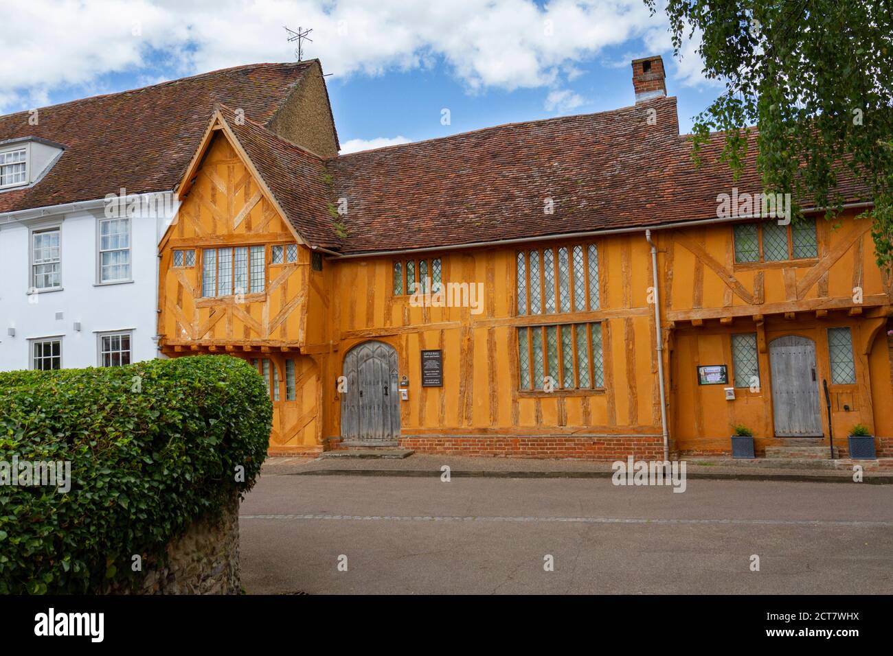 Little Hall House in Lavenham, Suffolk, UK. Stock Photo