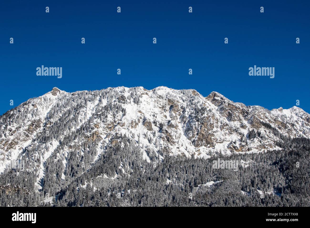 Beautiful mountains covered in snow - great for wallpapers Stock Photo ...