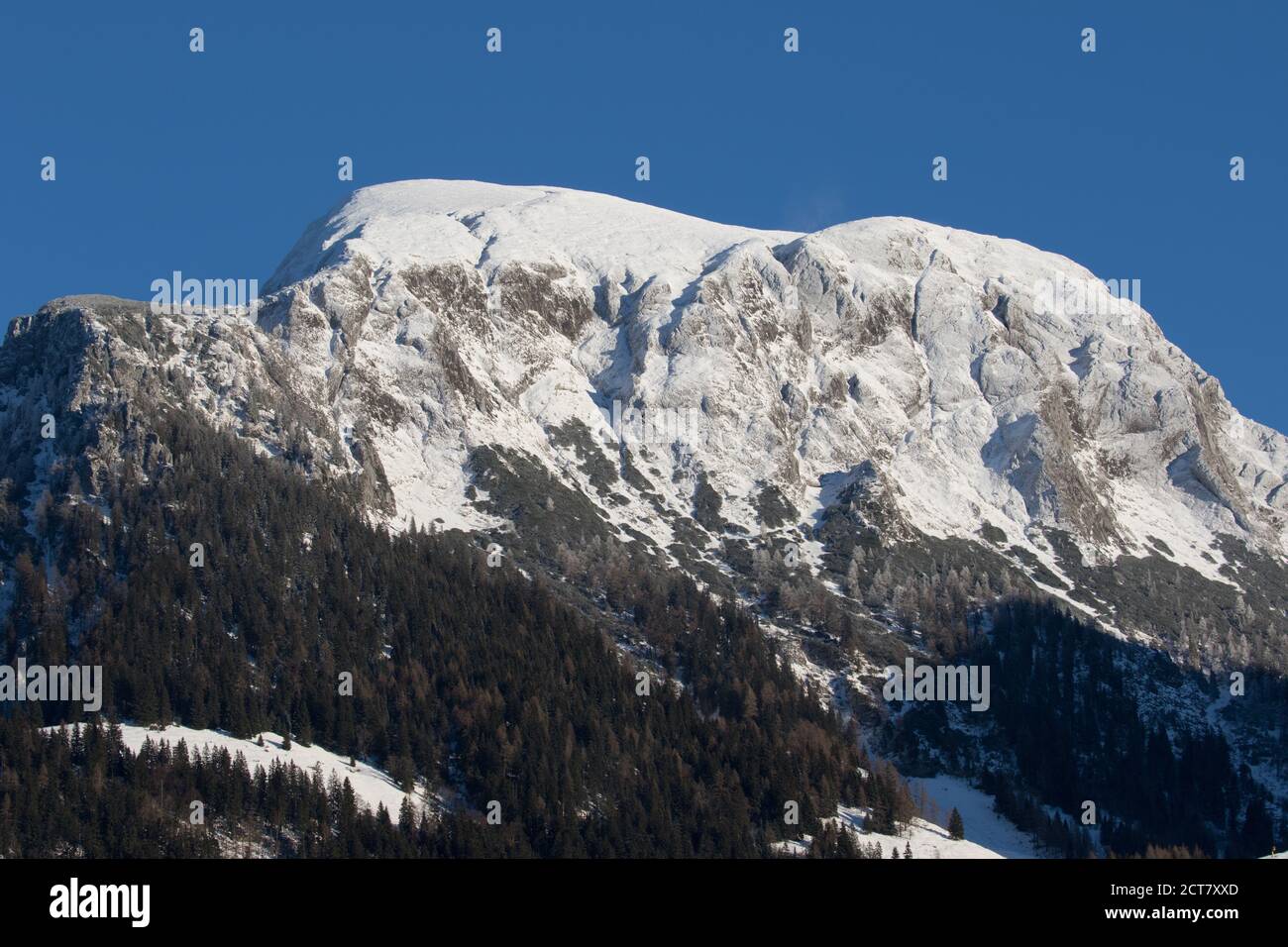 Beautiful mountains covered in snow - great for wallpapers Stock Photo ...