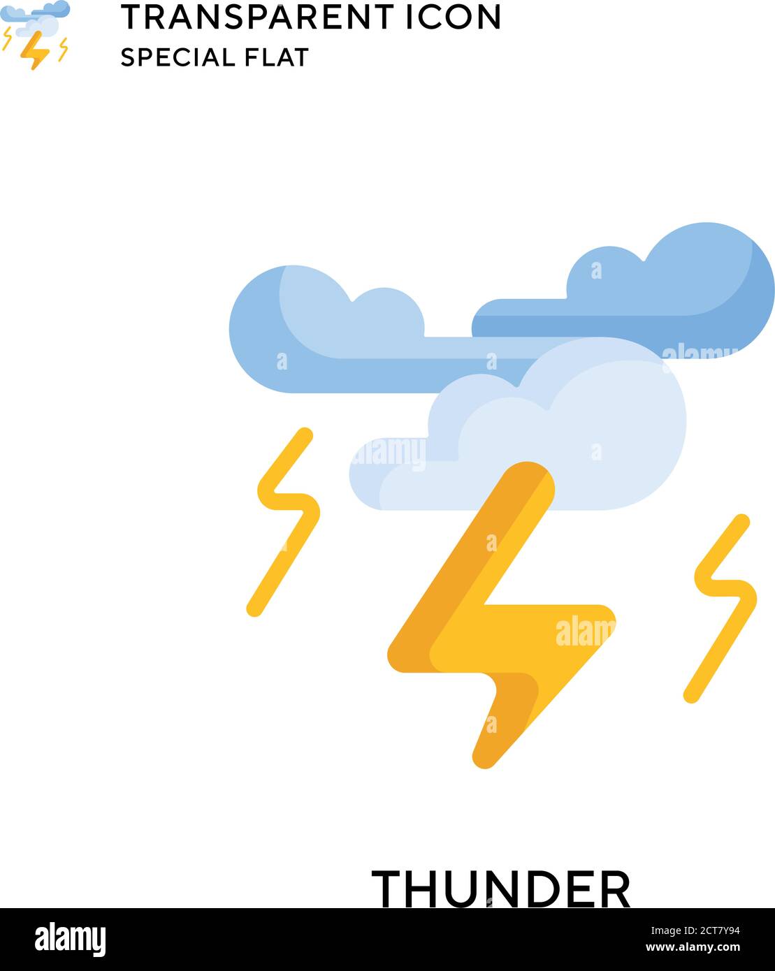 Thunder storm realistic lightning eps hi-res stock photography and ...