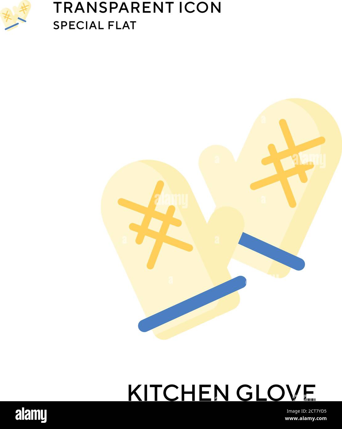 Woman kitchen oven gloves Stock Vector Images Alamy