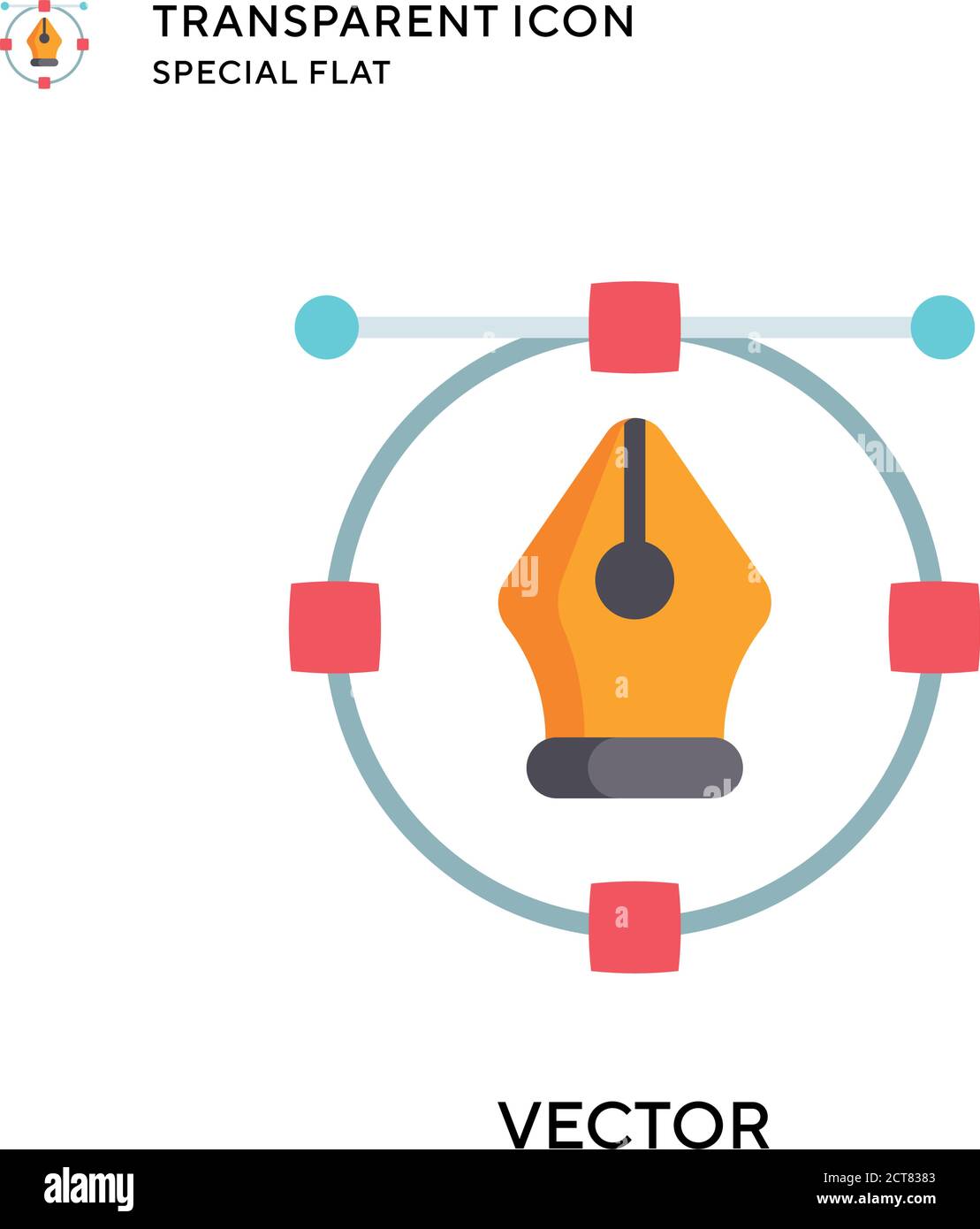 Vector vector icon. Flat style illustration. EPS 10 vector Stock Vector ...