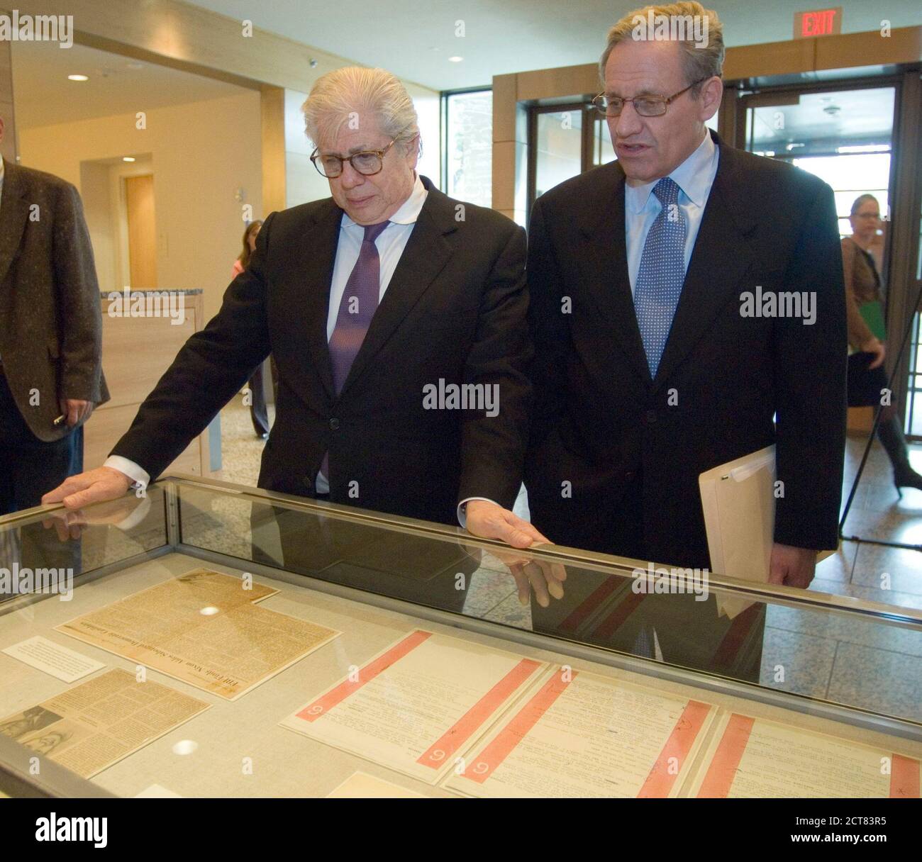 Austin, Texas, USA. 23rd Mar, 2007. Watergate journalists BOB WOODWARD