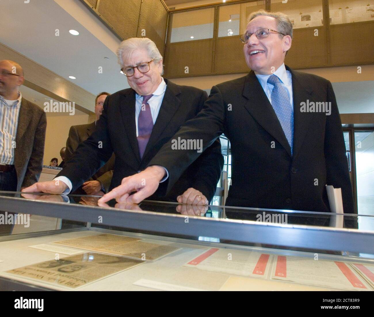 Austin, Texas, USA. 23rd Mar, 2007. Watergate journalists BOB WOODWARD