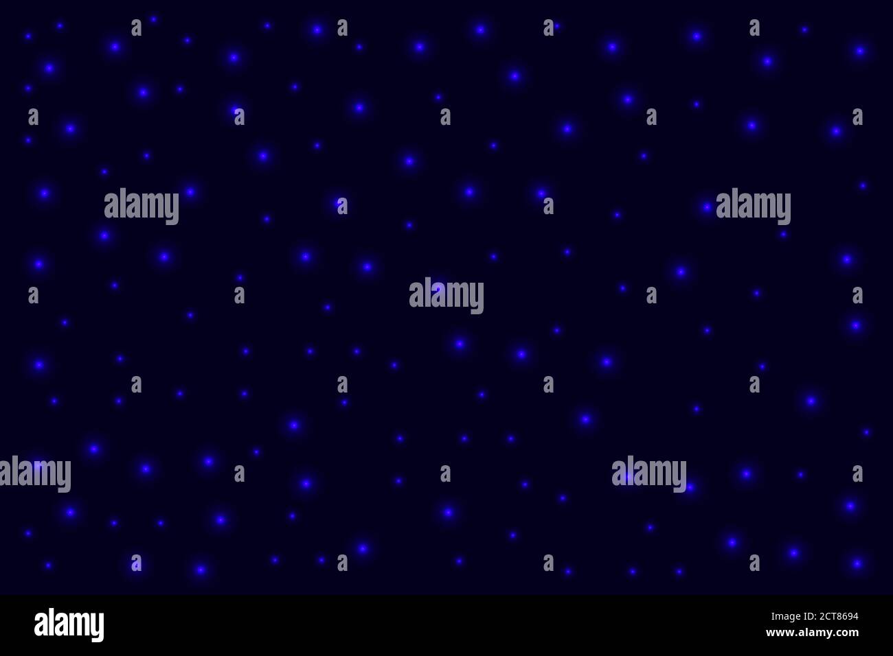 Perfect starry night sky background - vector stars space background Stock Vector