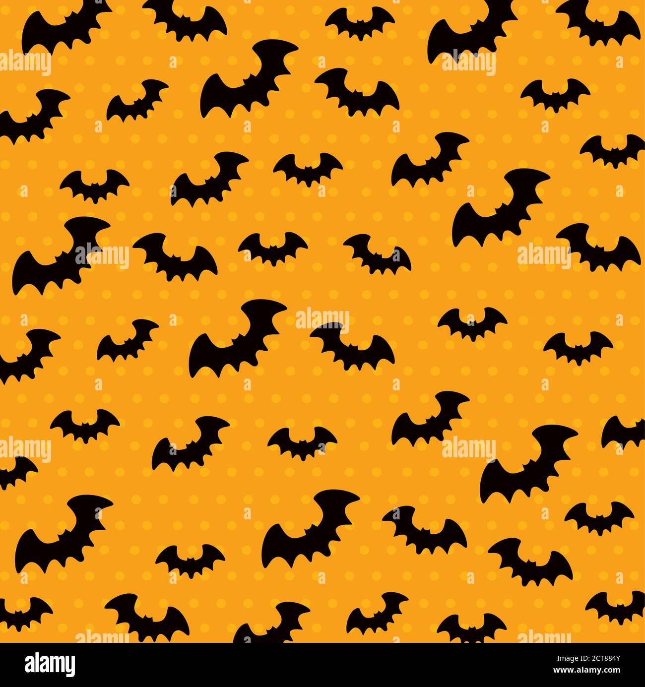 happy halloween background with bats flying Stock Vector Image & Art ...