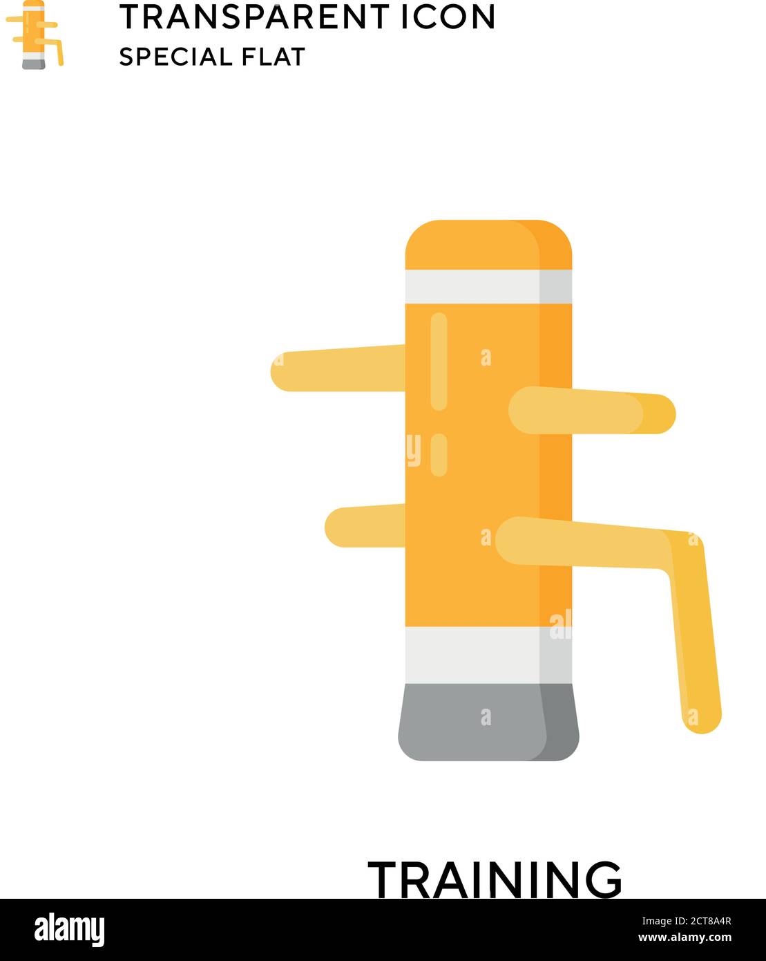 Training vector icon. Flat style illustration. EPS 10 vector Stock ...