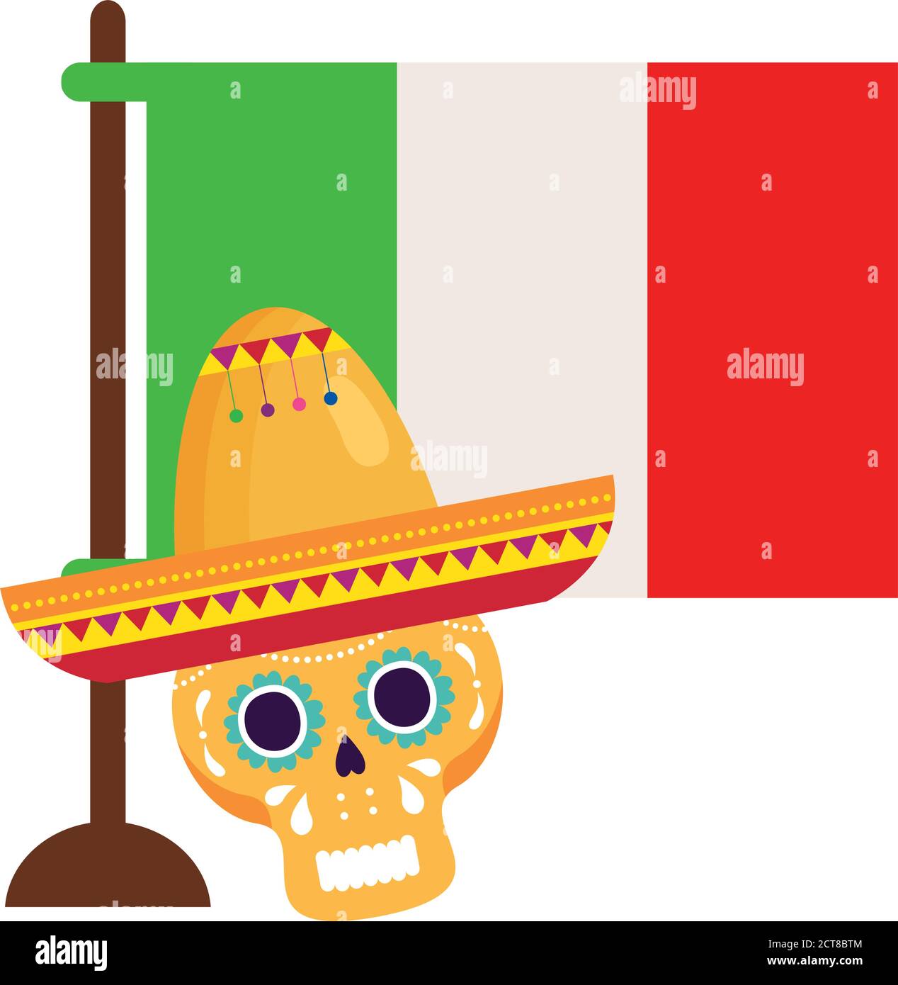 Yellow Skull High Resolution Stock Photography And Images Alamy - brawl stars mexican skull