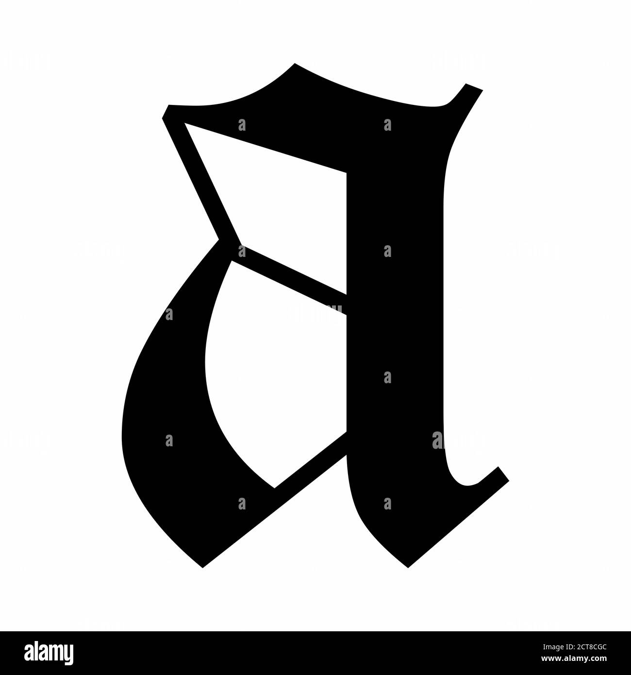 Old English Lowercase A