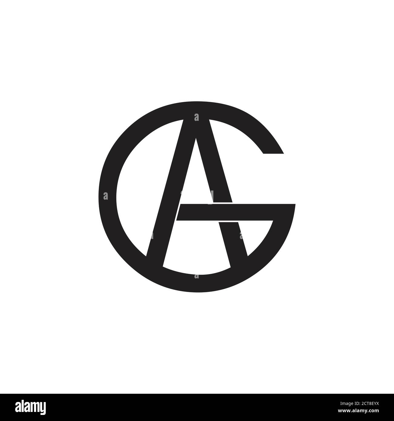 Letter ag hi-res stock photography and images - Alamy