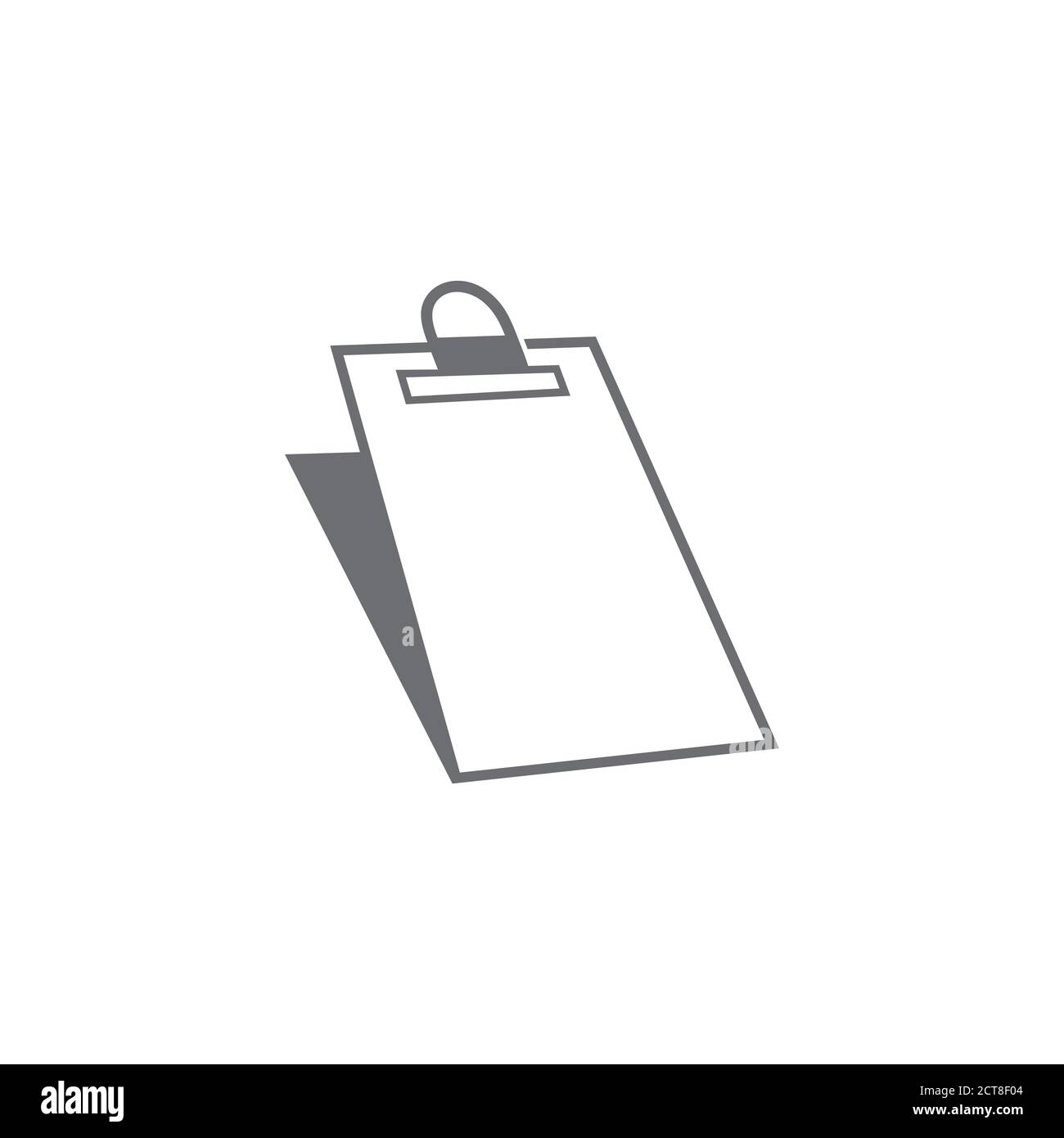 3d flat paper board symbol vector Stock Vector