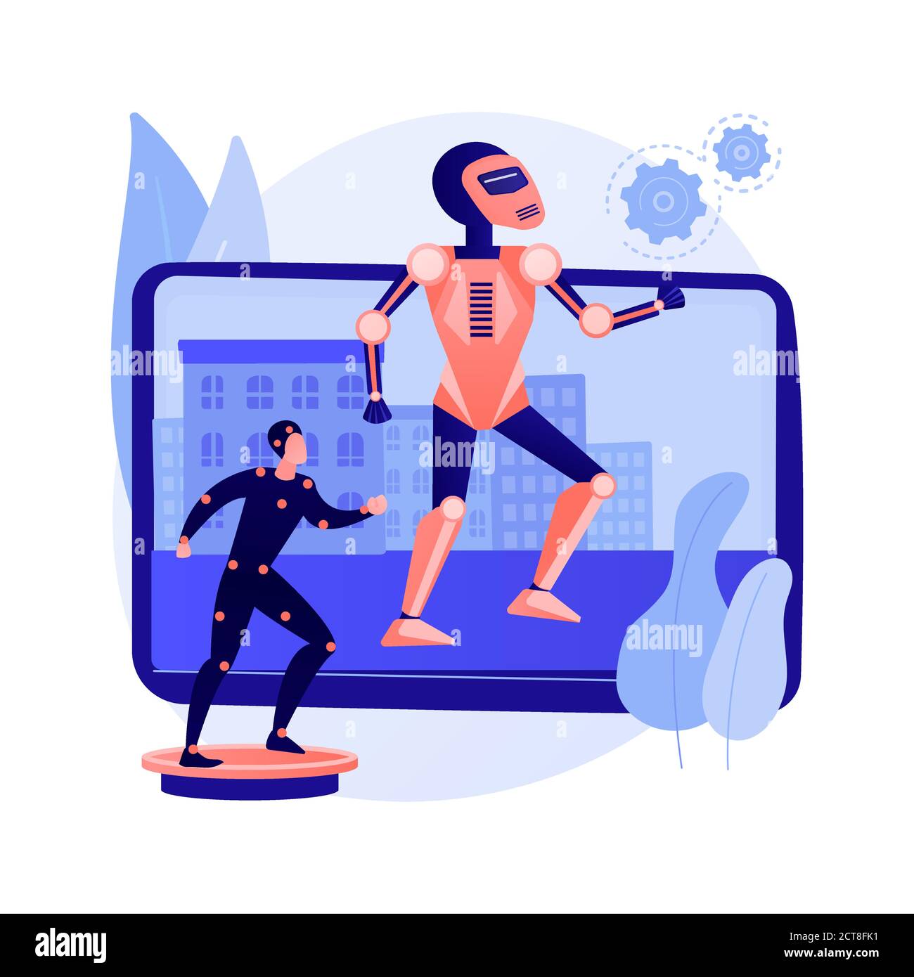 Special effects design abstract concept vector illustration Stock