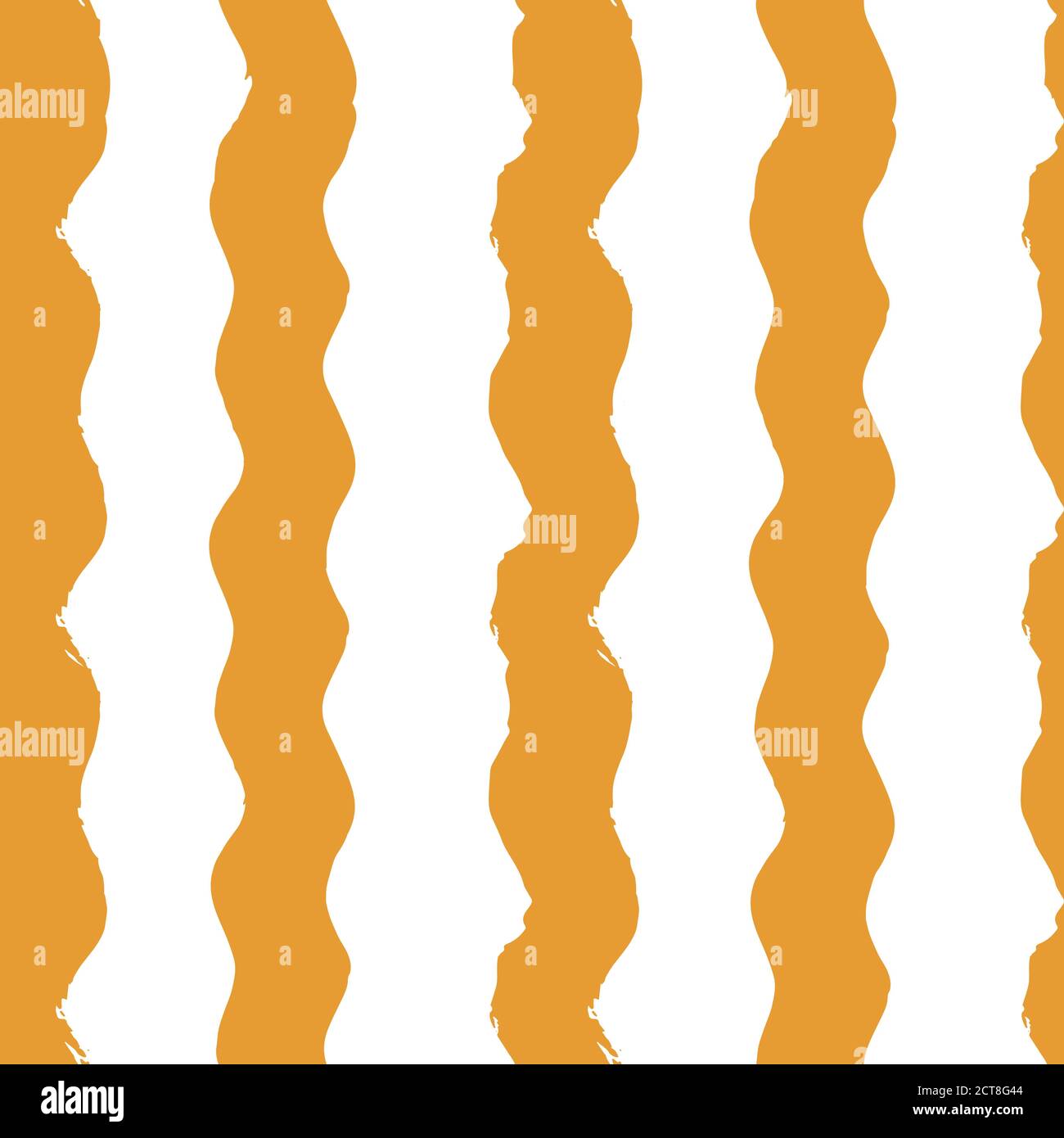 Trendy seamless pattern. Stylish vertical strip. Brush strokes, stains
