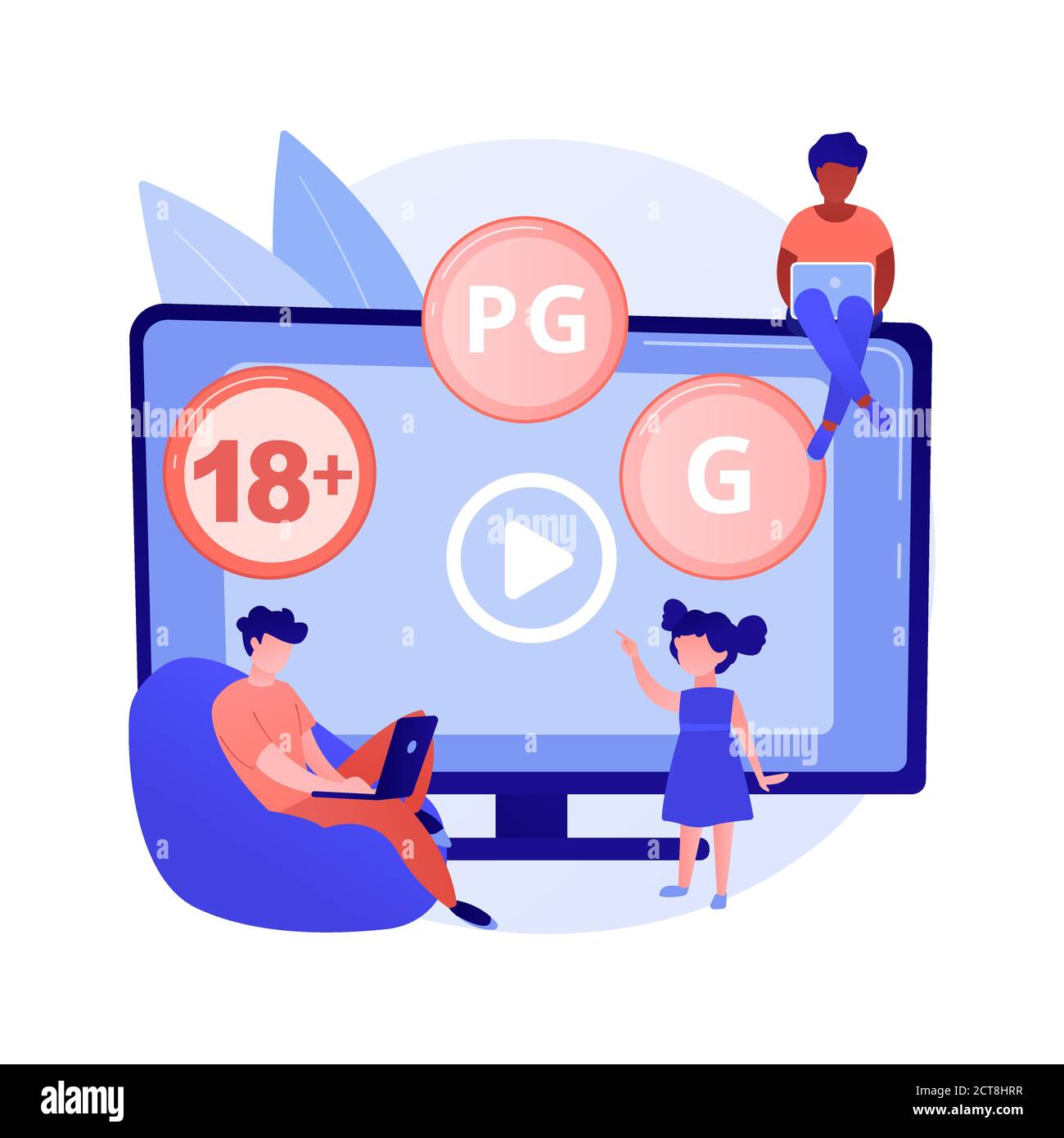 Content rating Cut Out Stock Images Pictures Alamy