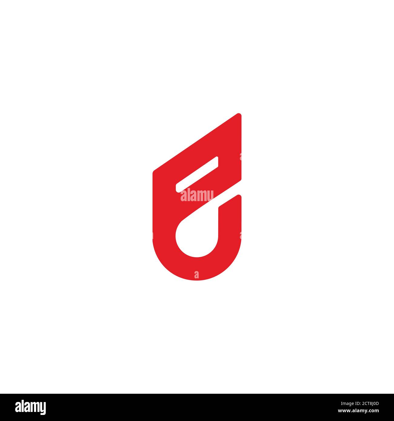 abstract letter e simple geometric line logo vector Stock Vector Image ...