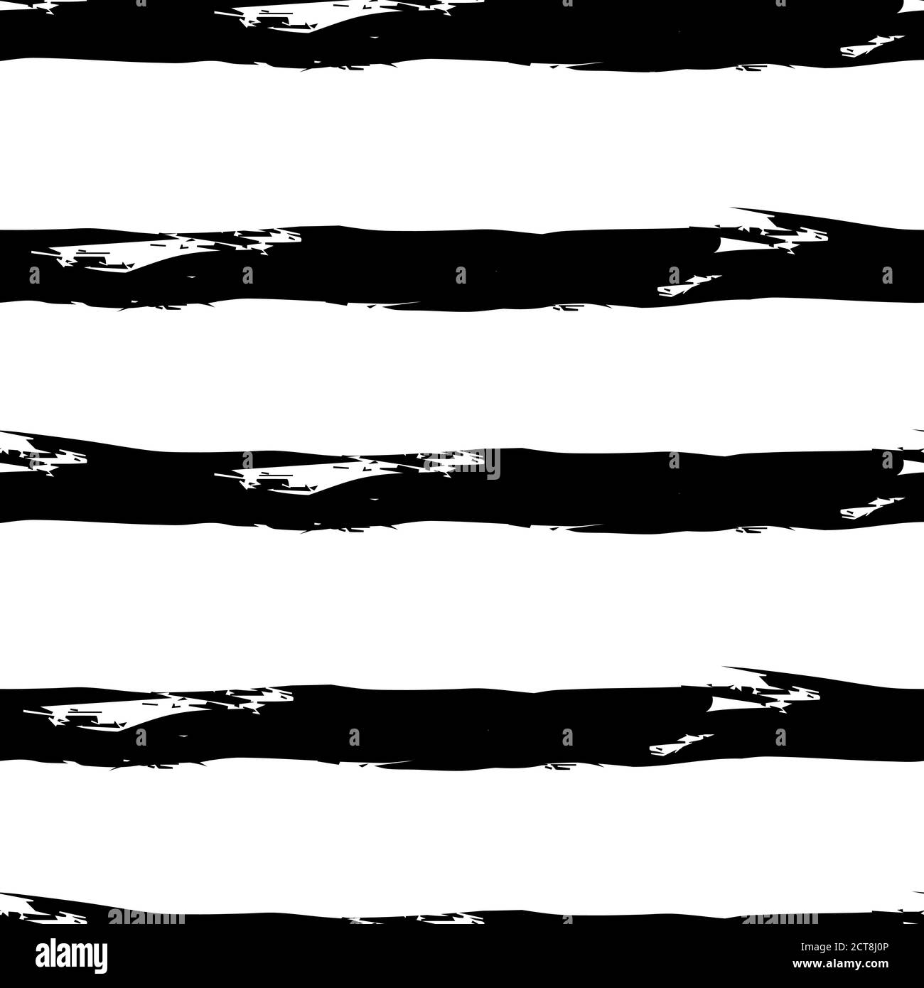 Striped seamless pattern. Abstract stripes. Hand drawing, brushes