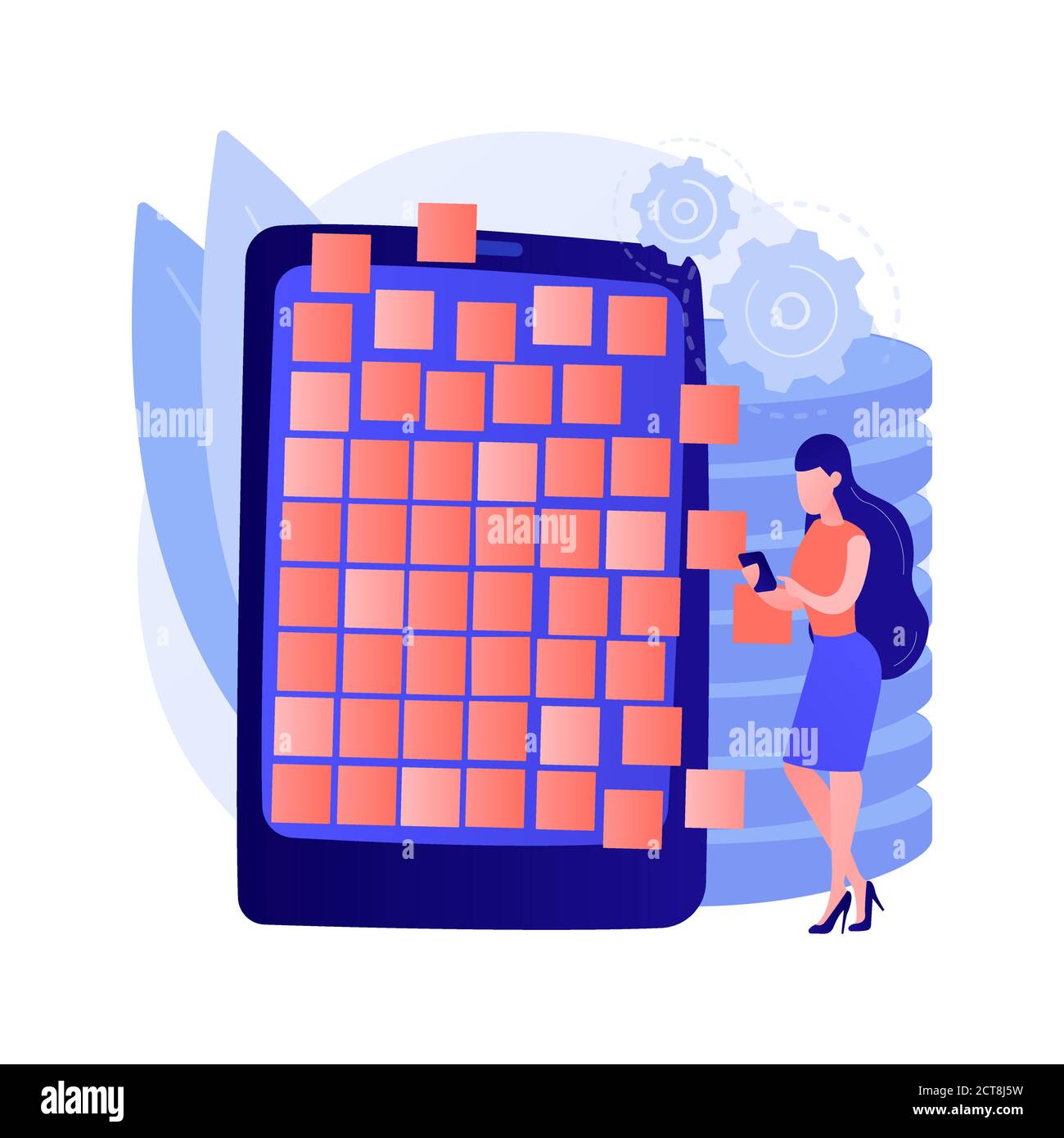 Big data applications abstract concept vector illustration Stock Vector ...