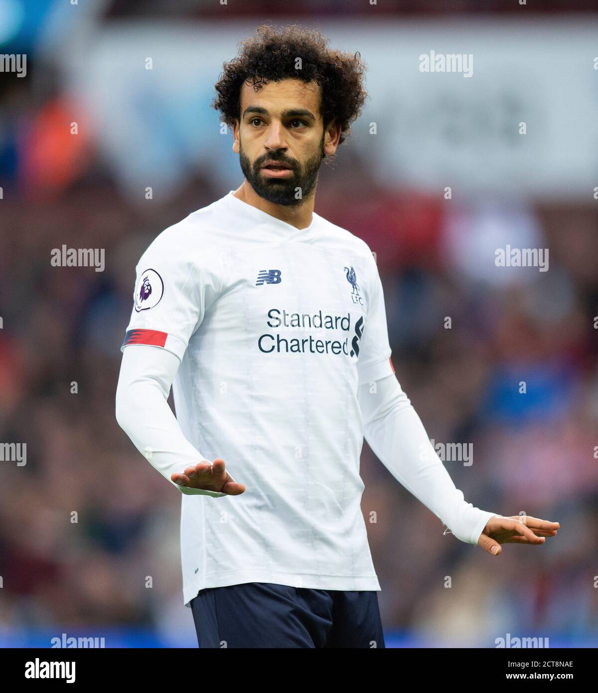 Liverpool's Mohamed Salah. Aston Villa v Liverpool.   PHOTO CREDIT :  © MARK PAIN / ALAMY STOCK PHOTO Stock Photo