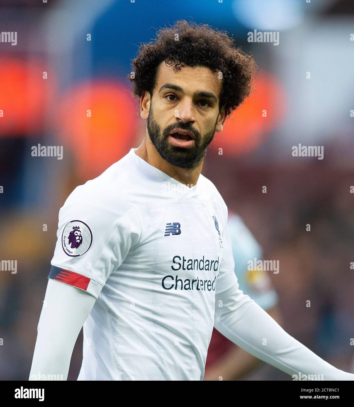 Liverpool's Mohamed Salah. Aston Villa v Liverpool.   PHOTO CREDIT :  © MARK PAIN / ALAMY STOCK PHOTO Stock Photo