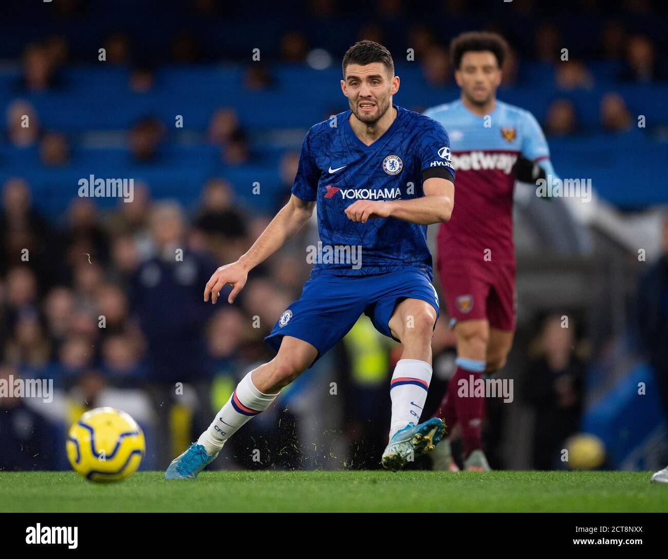 Chelsea's Mateo Kovacic. Chelsea v West Ham. Premier League.   PHOTO CREDIT :   © MARK PAIN / ALAMY STOCK PHOTO Stock Photo