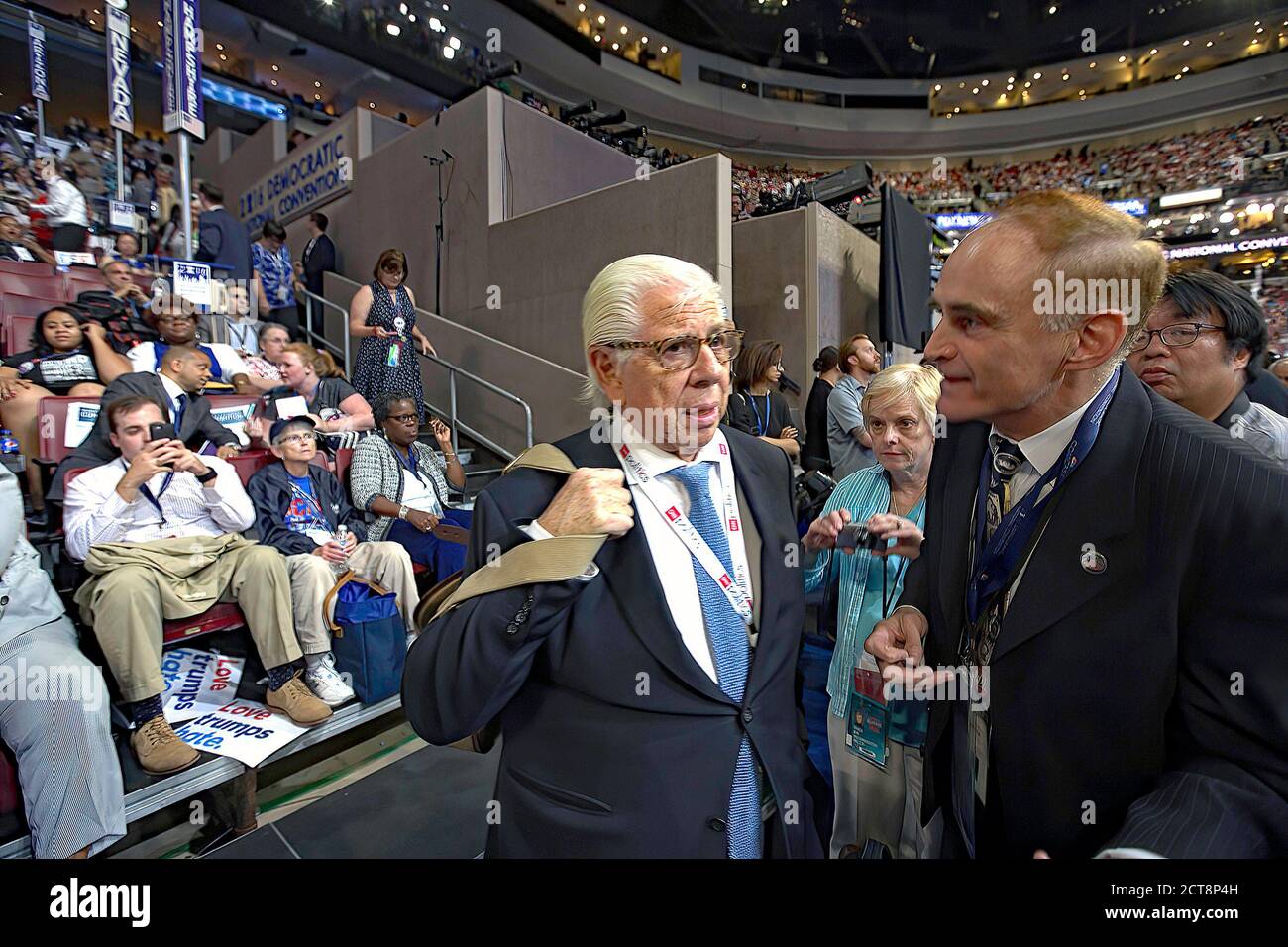 Philadelphia, Pennsylvania, USA, July 25, 2016Famed journalist Carl