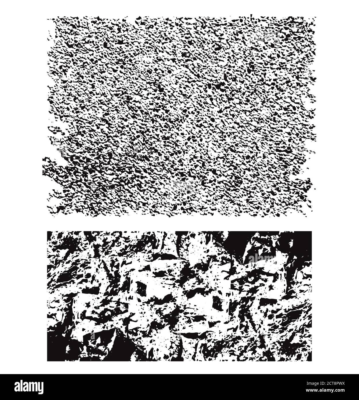 Set of grunge backgrounds with scuffs and scratches. Vector element for ...