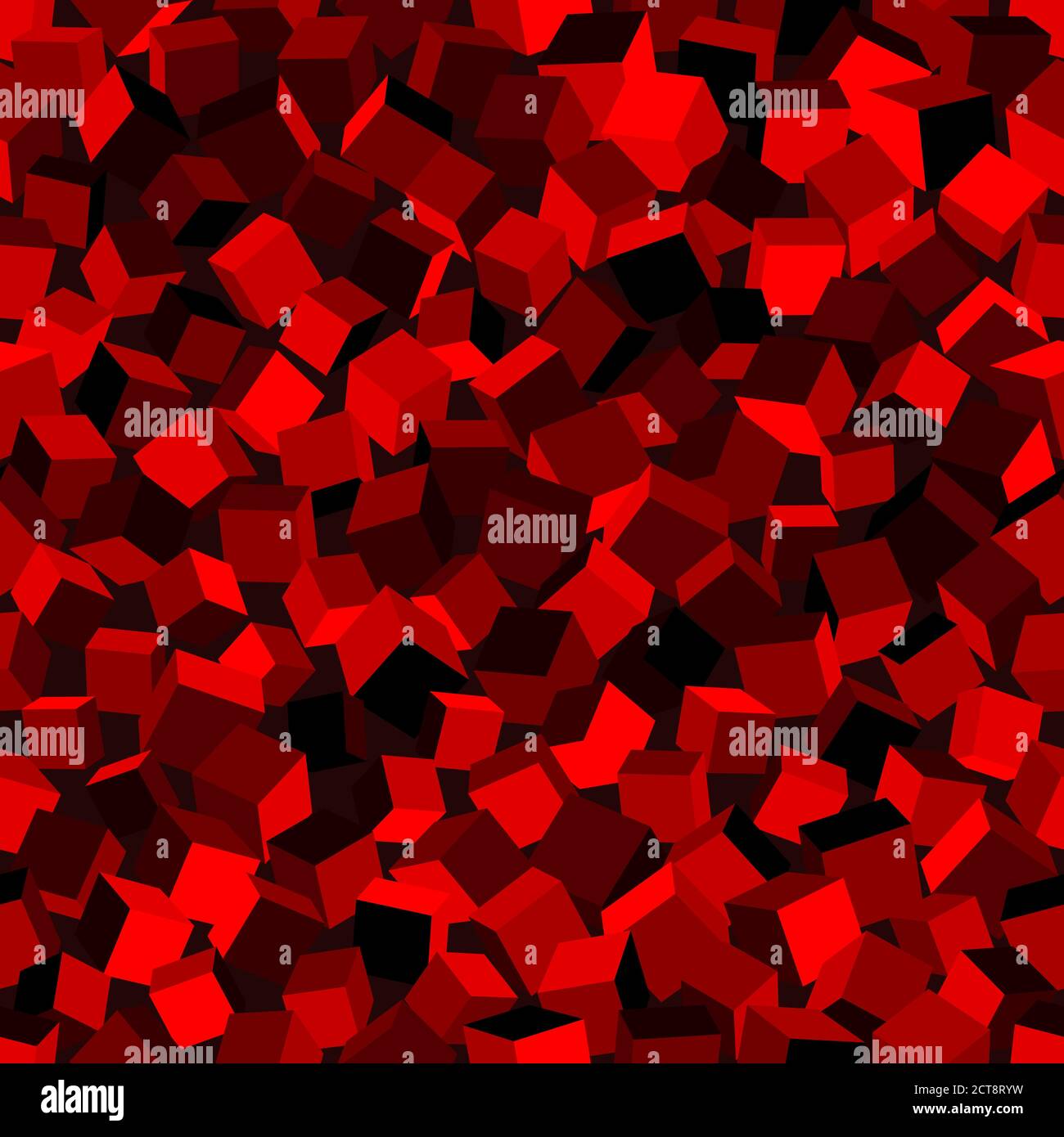 3d illustration random graphics Stock Vector Images - Alamy