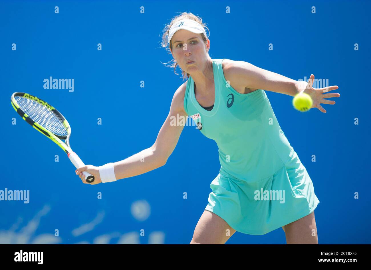 JOHANNA KONTA JOHANNA KONTA v KAROLINA PLISKOVA LADIES SEMI FINAL -AEGON INTERNATIONAL EASTBOURNE. PICTURE CREDIT : © MARK PAIN / ALAMY Stock Photo