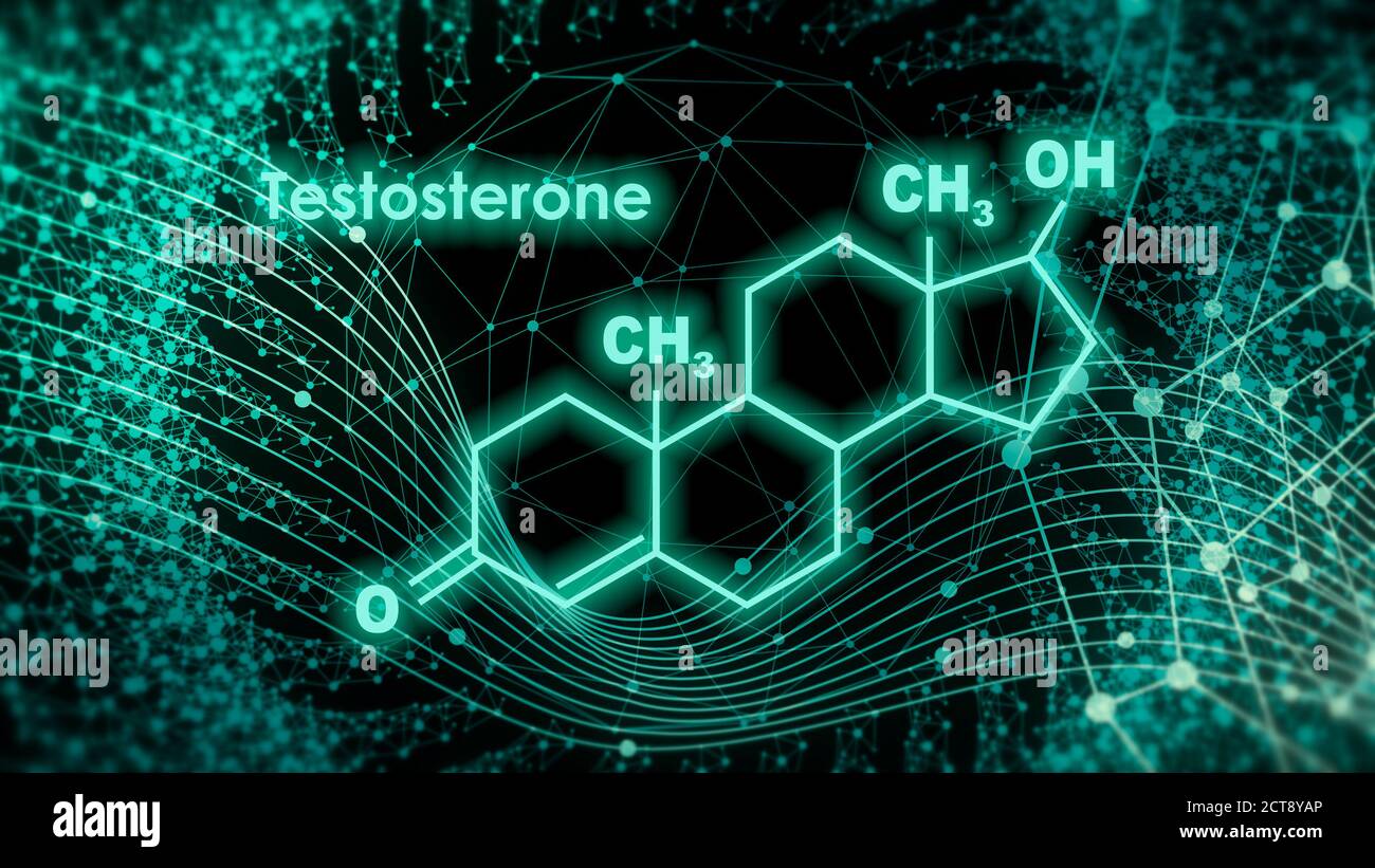 Formula hormone testosterone Stock Photo - Alamy